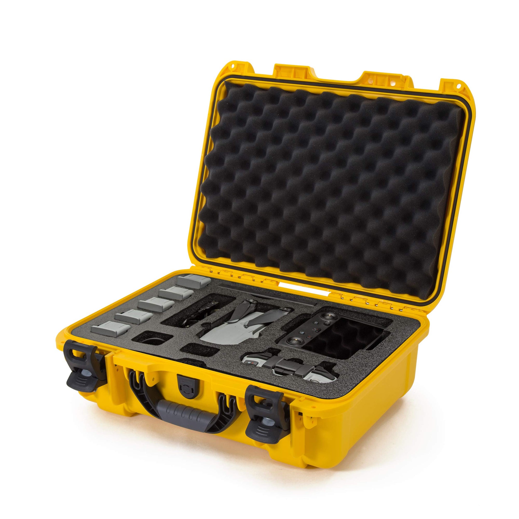 Nanuk Waterproof Hard Case 925 with Foam Insert for DJI Mavic Air 2 + Smart Controller - Yellow (925-MAVIA24)