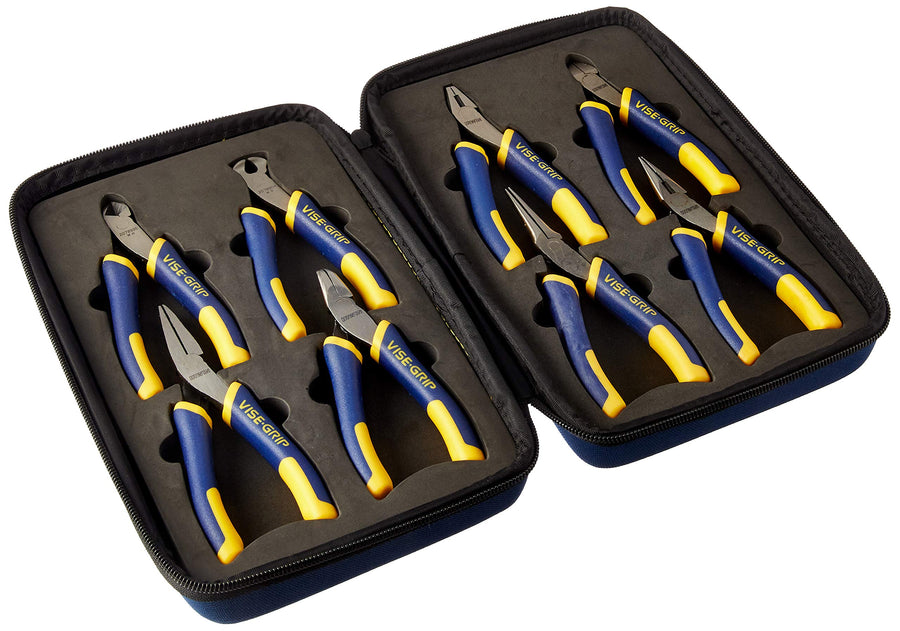 Vise-Grip Irwin, 2078714, Precision Plier Set, Ergonomic, 8 Pcs.