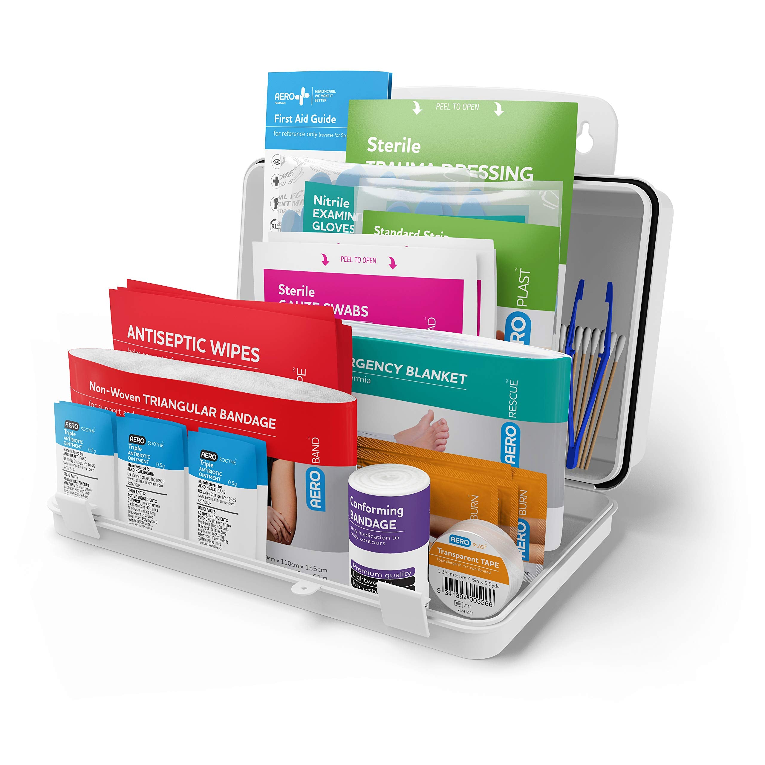 First Aid Kit Aero Healthcare 72 Pieces (AK10W)