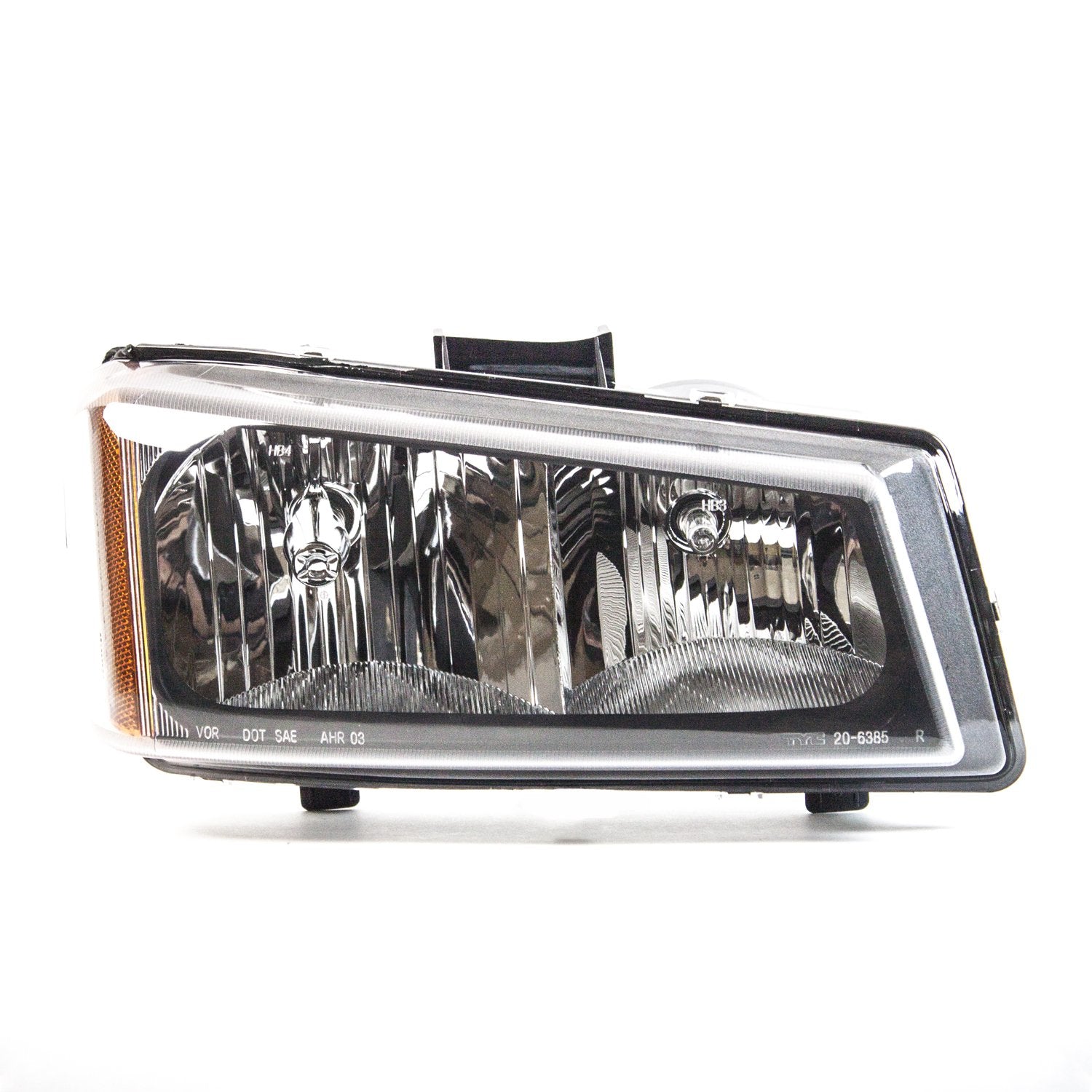 Right TYC Headlight Assembly Compatible with 2003-2006 Chevrolet Silverado