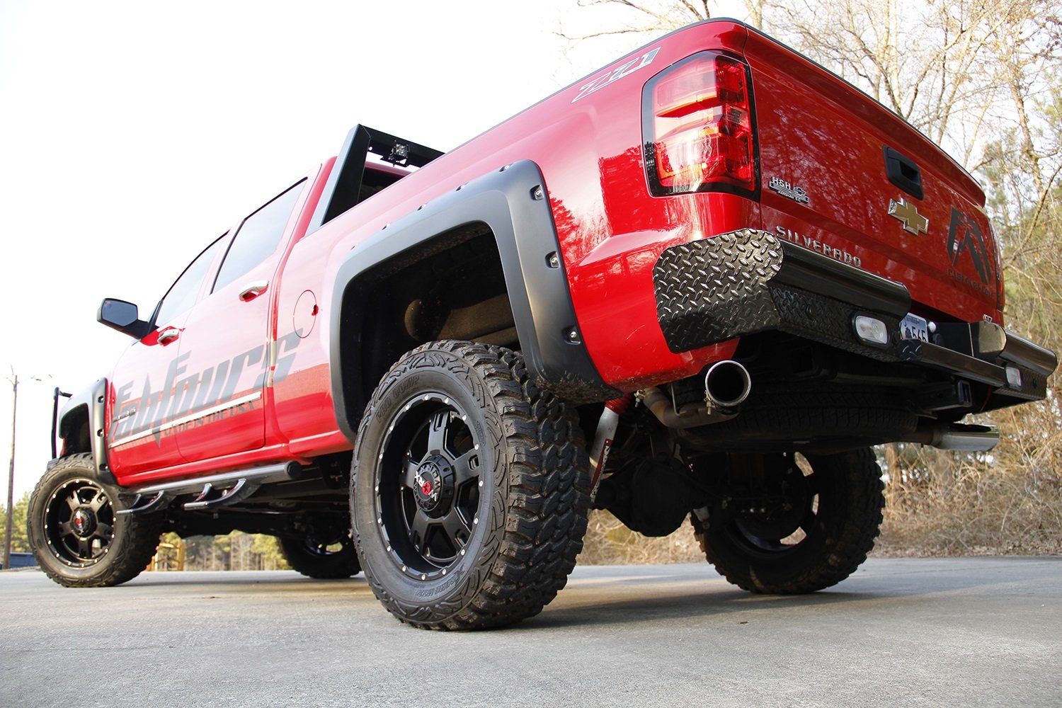 Rear Bumper Fab Fours CH99T12501