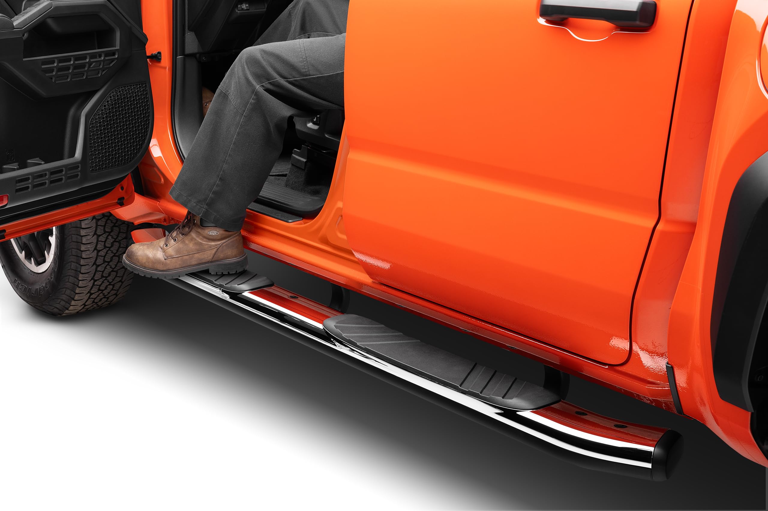 Complete 5" OE Xtreme Composite kit: Sidesteps + Brackets
