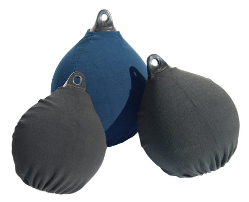 Premium Fender Covers Taylor Made Products for Tuff End Buoys, Black