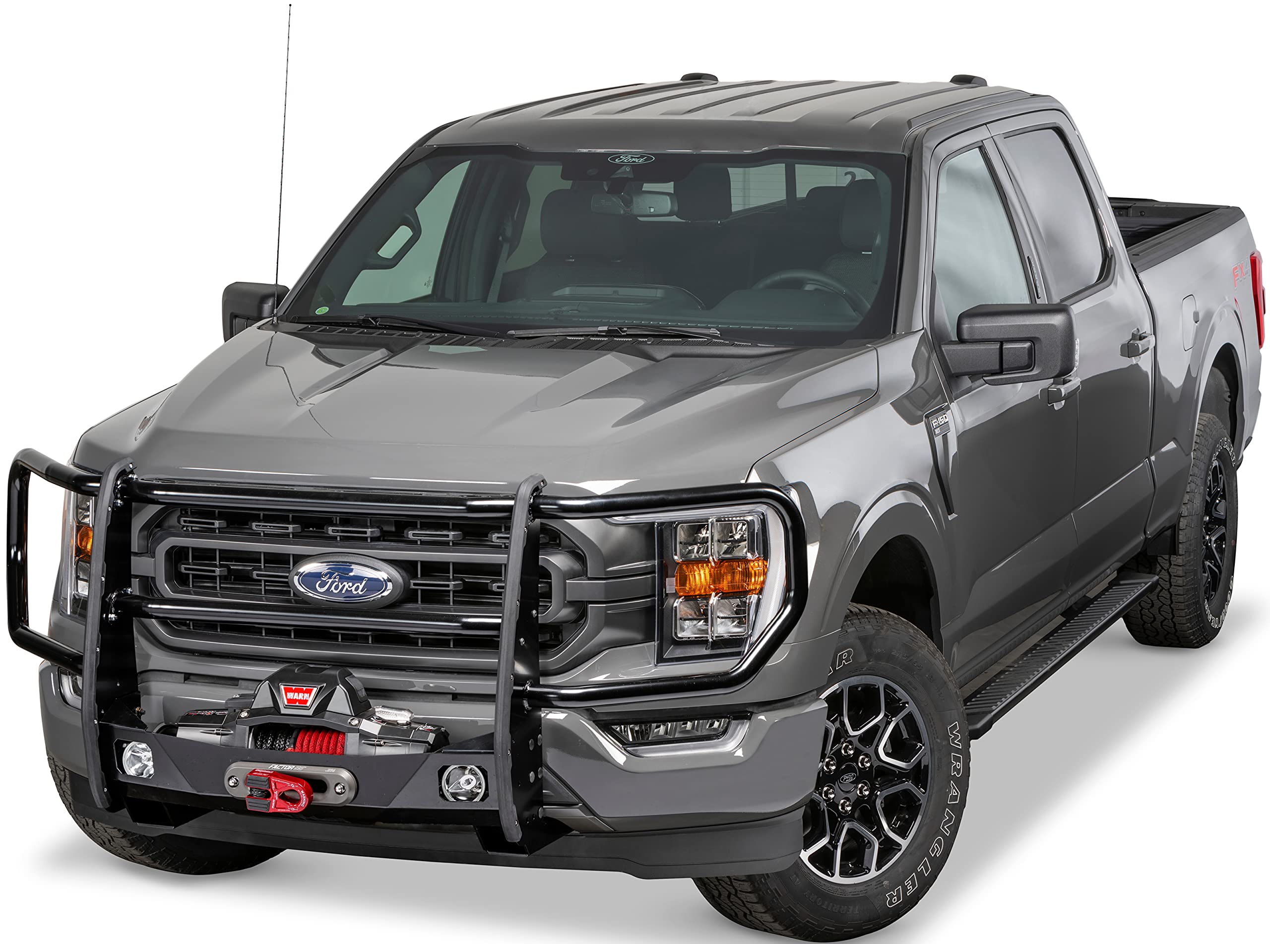 Trans4mer Gen III WARN Bolt-on Full Grille Guard, Fits: Ford F150 (2021)