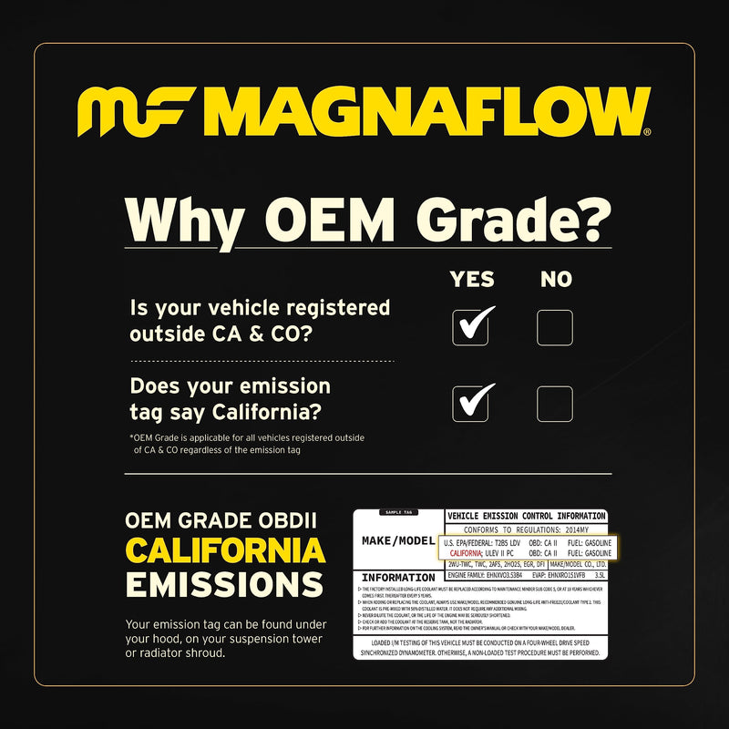 Universal MagnaFlow 51109 Catalytic Converter (3.0 OEM)