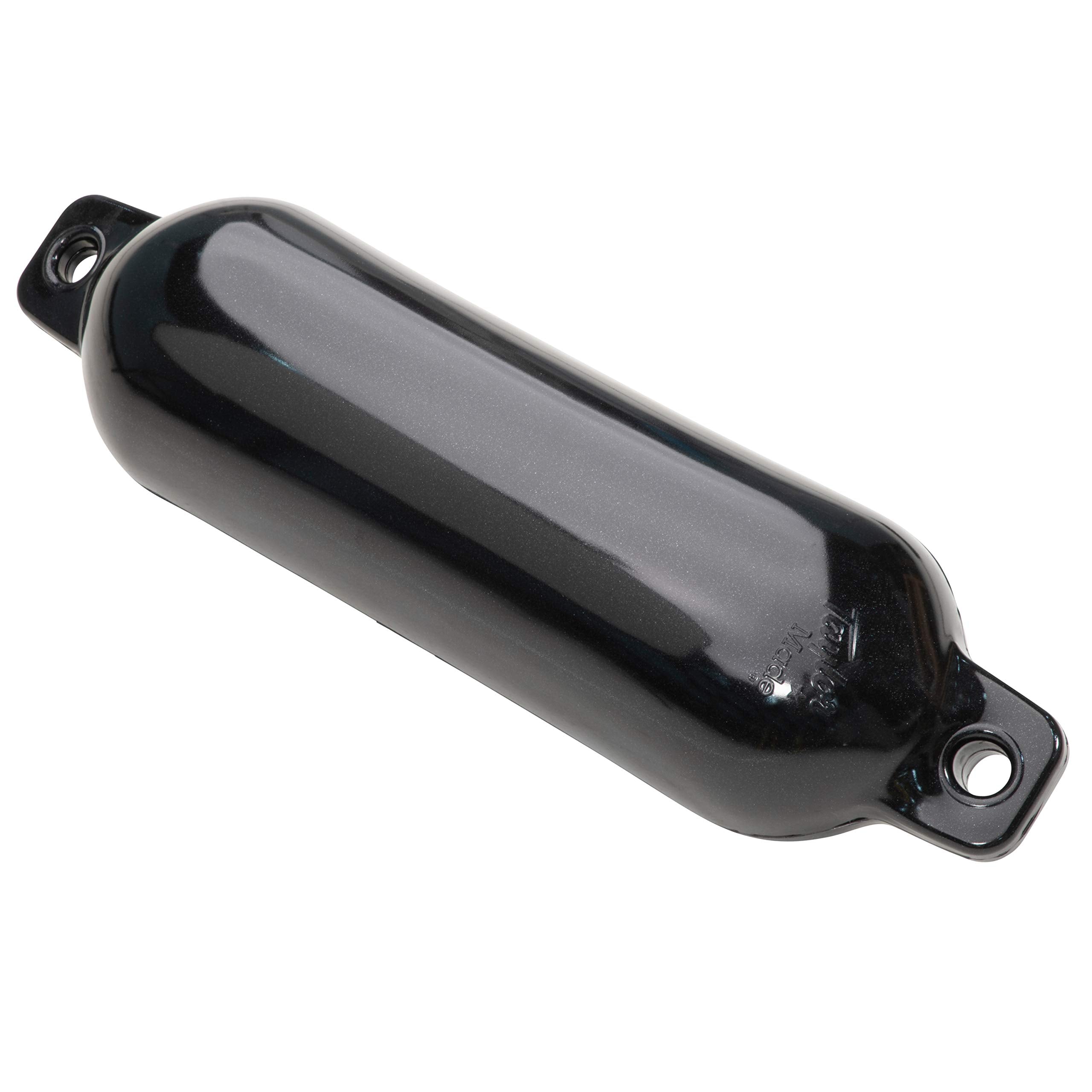 Hull Gard Taylor Made Products Inflatable Vinyl Boat Fender, 8.5 x 27 inch, Black