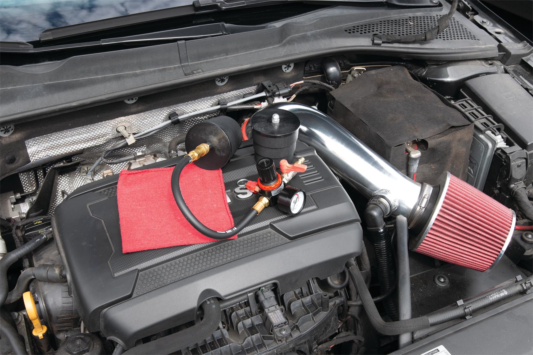 Turbocharger System Performance Tool W89748 Leakage Tester Kit - Find & Fix Turbo Leaks with Ease
