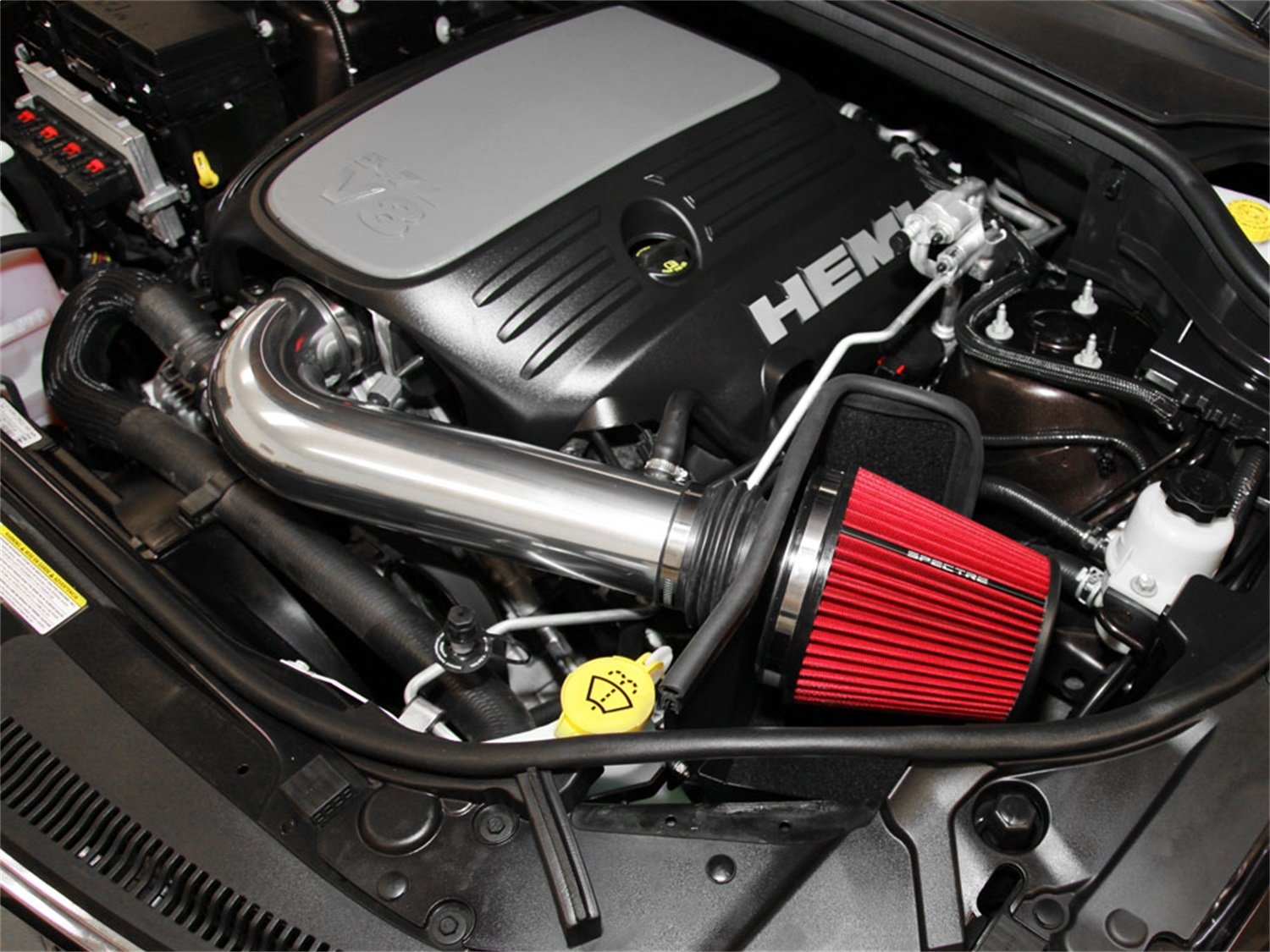 Spectre Performance Air Intake Kit: Designed to Increase Horsepower and Torque, High Performance: Fits 2011-2019 DODGE/JEEP (Durango, Grand Cherokee) SPE-9021