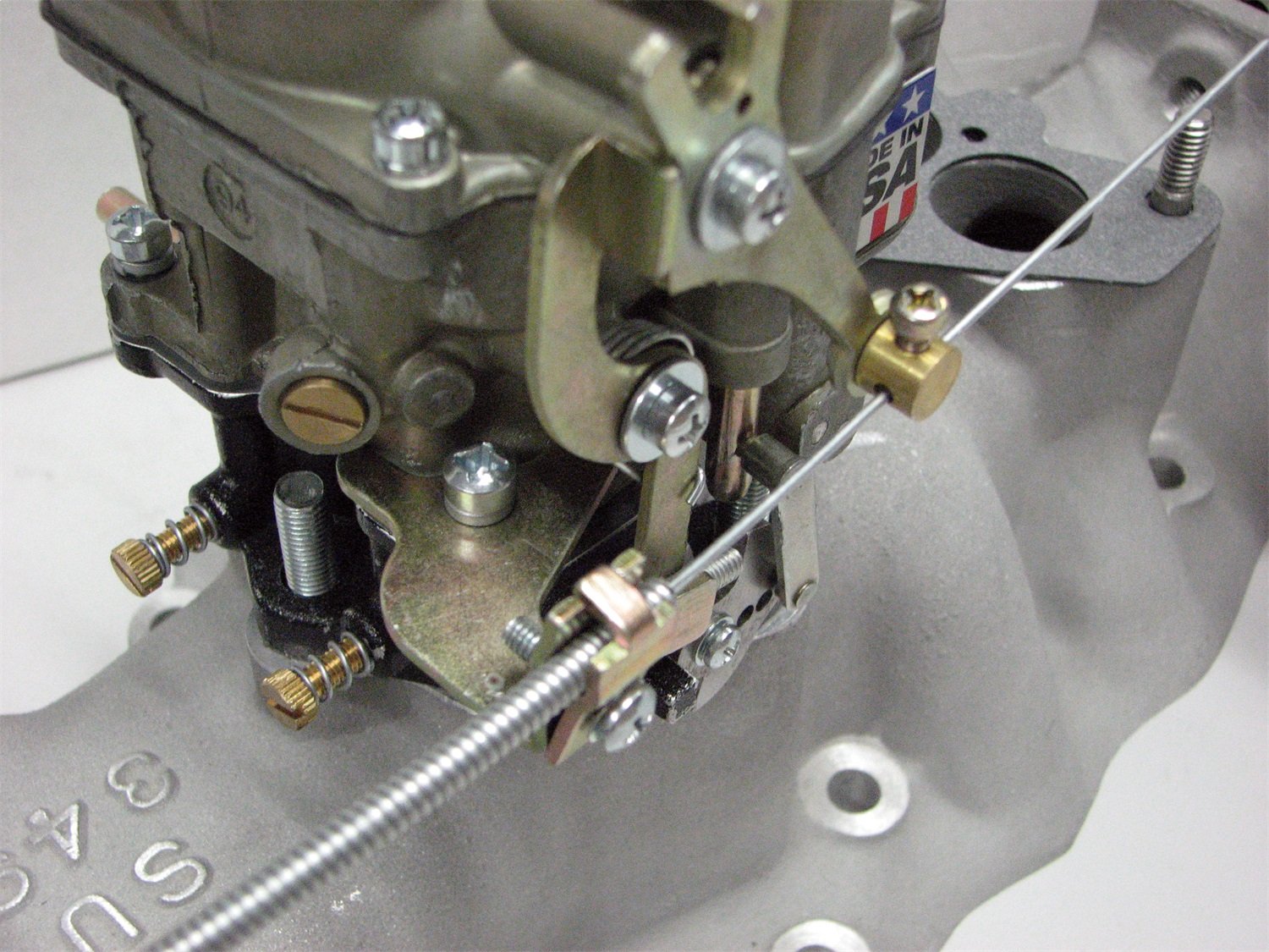 Choke Cable Bracket Edelbrock 1156 Carburetor