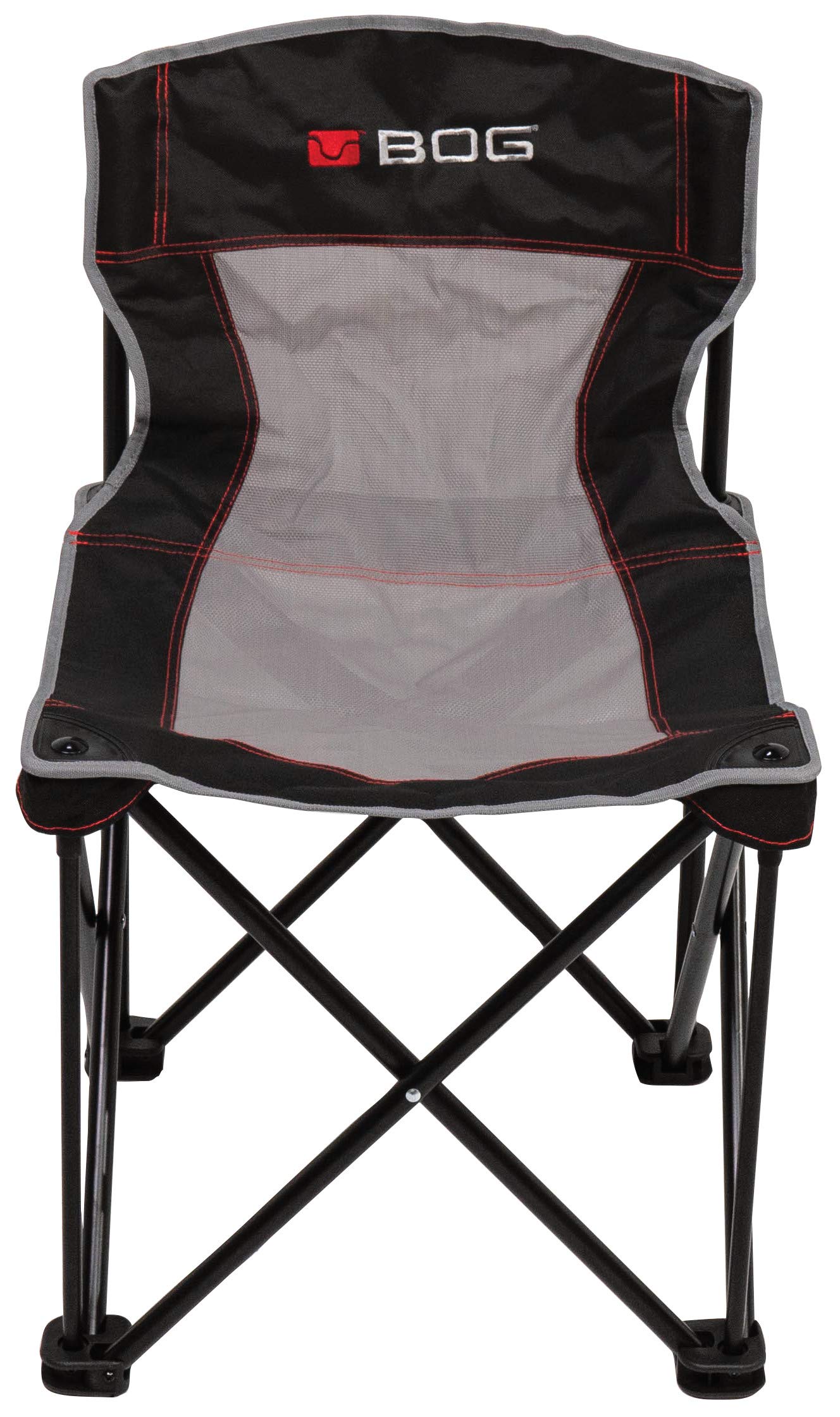 4 On The Floor BOG Ground Blind Chair with Rugged Construction, Aluminum Frame, Extended Seat Area, Quiet Setup, Breathable Textilene Fabric, and Carry Bag for Hunting, Shooting, Sports, and Outdoors
