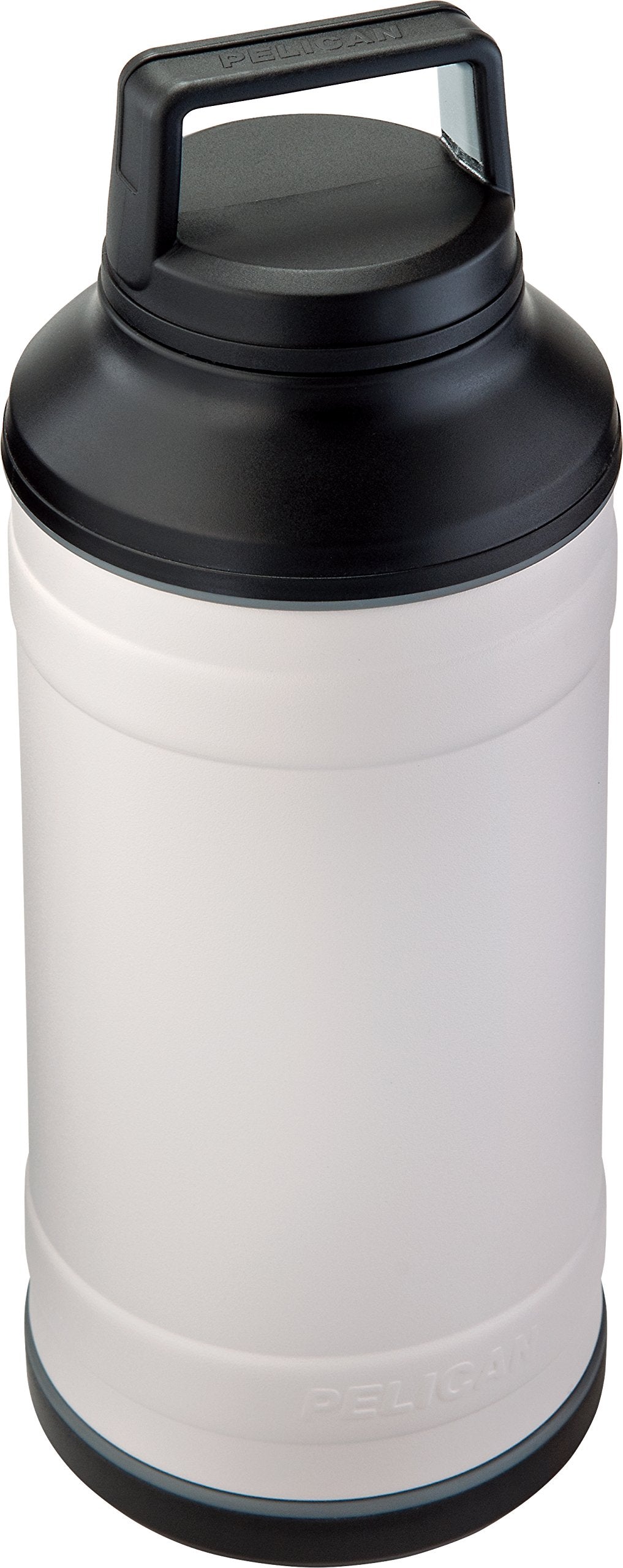 64oz Pelican Bottle (White) | Double Wall Insulated Water Bottle | Keep Hot Drinks for 12 Hours & Cold Drinks for 24 Hours | BPA Free