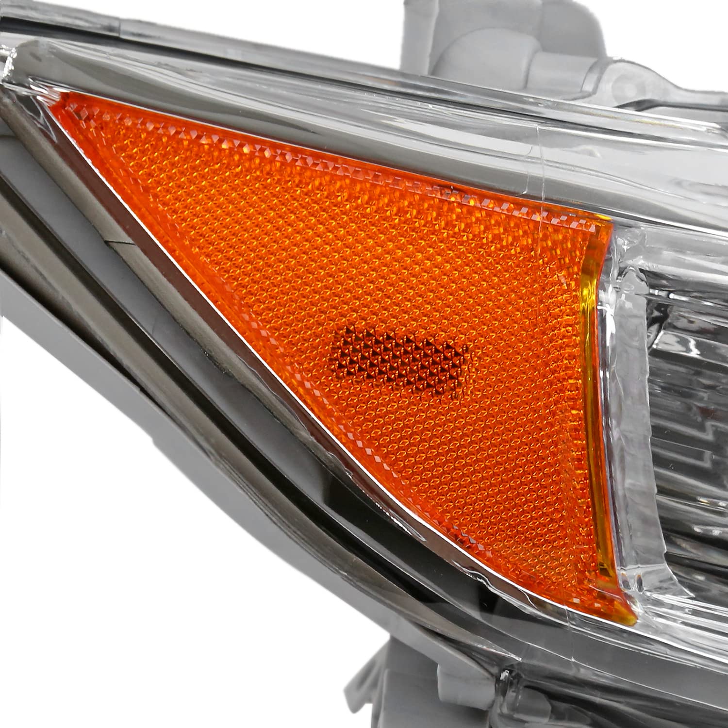 Chrome Projector Headlights SPEC-D TUNING Compatible with 2012-2014 Toyota Camry, Left + Right Pair Headlamps Assembly