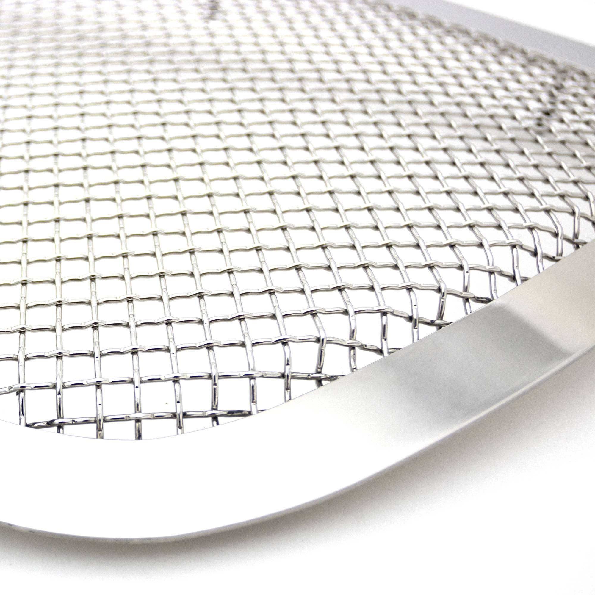 Upper Class T-Rex 54471 Small Mesh Stainless Polished Finish Replacement Grille for Chrysler 300
