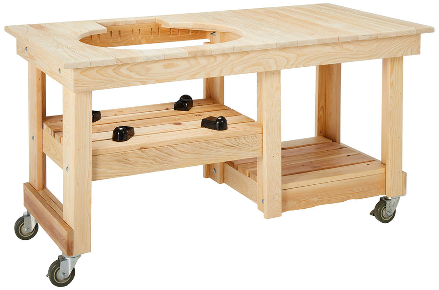 Cypress Wood Primo Counter Top Table for Oval LG 300