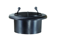 Provent Dampened Vent RV Designer - Black,4 Inch