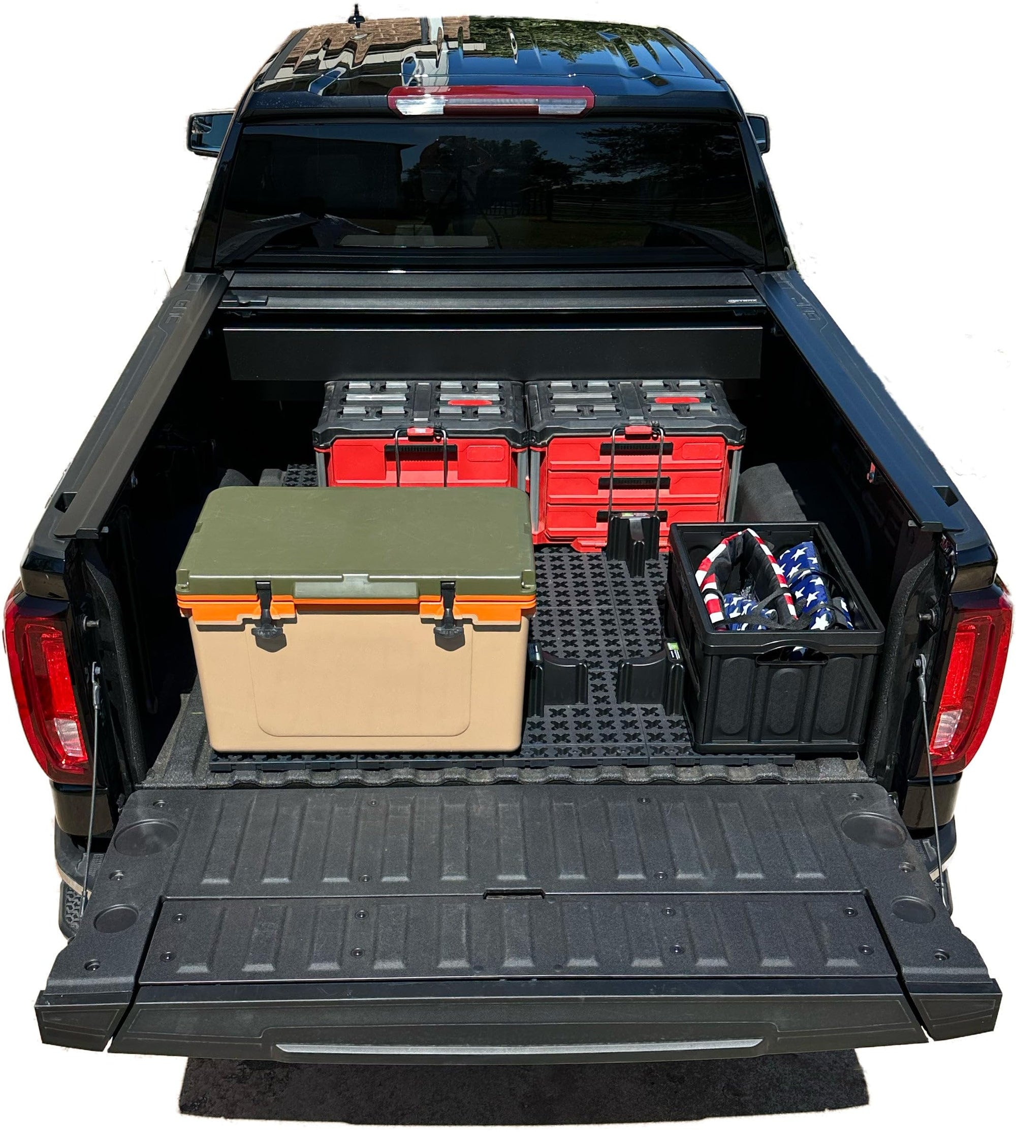 Truck Bed Mat Tmat & Cargo Management System (Short Bed 5' to 5'5")