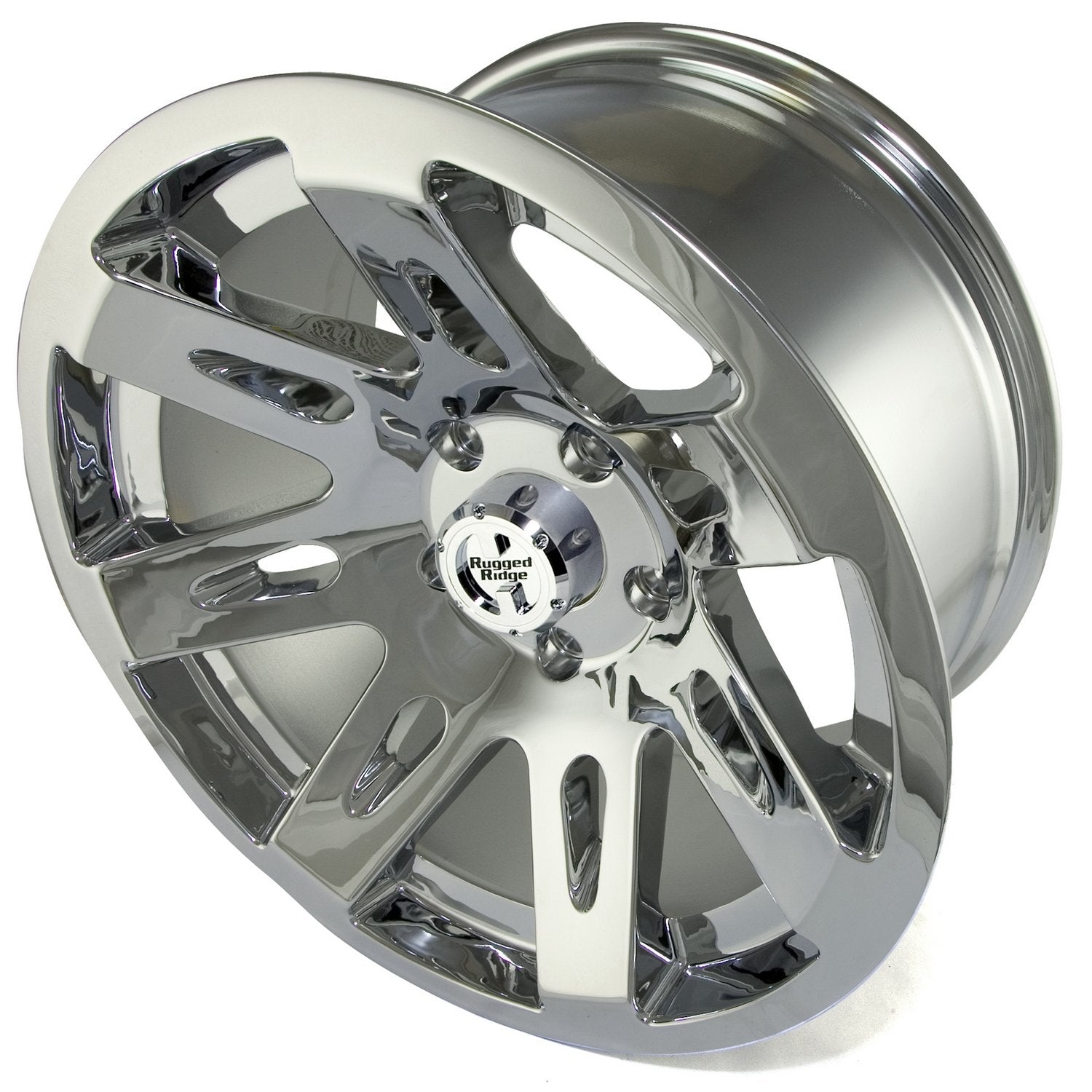 XHD Wheel, 17x9, Chrome | Rugged Ridge | 15301.20 | Fits 2007-2025 Jeep Wrangler; 2020-2025 Jeep Gladiator