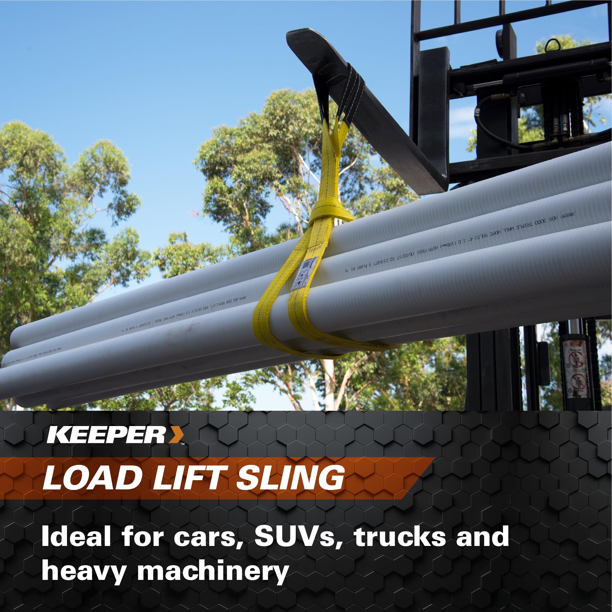 Keeper 6' x 1" Lift Sling (02604, 1 Ply