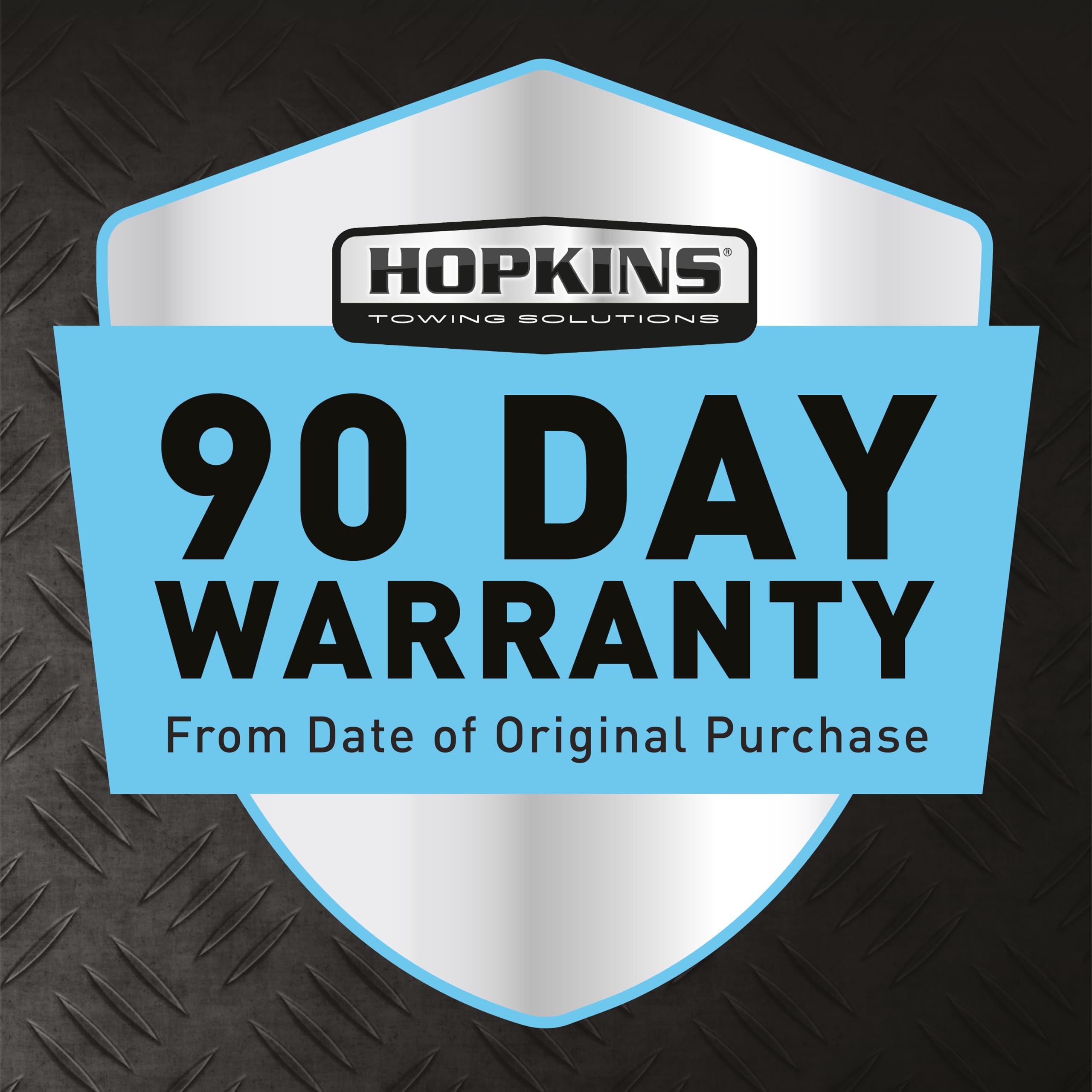 Hopkins 47435 6-Way to Durable 7-Way RV Blade Trailer Wiring Adapter with Harness Protector Water Proof