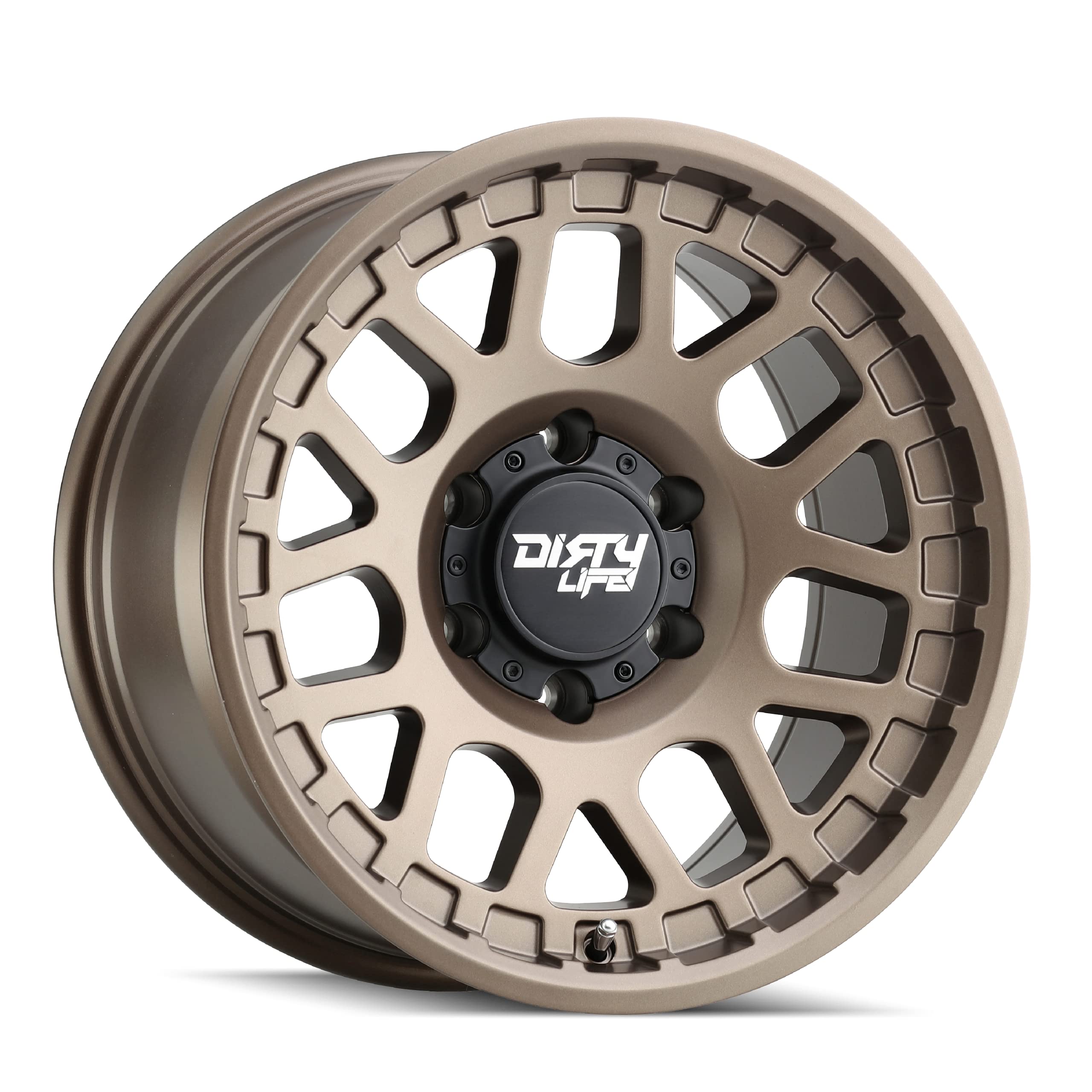 MESA Dirty Life Dark Bronze Wheel with Alloy Steel (17 x 9. inches /6 x 106 mm, -12 mm Offset)
