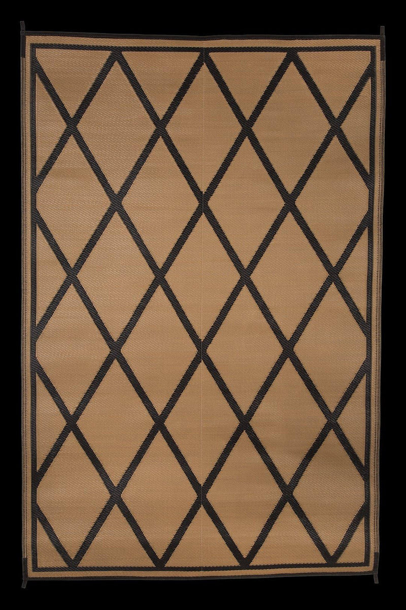 Diamond Faulkner 68900 Mat 8x20 Black/beige