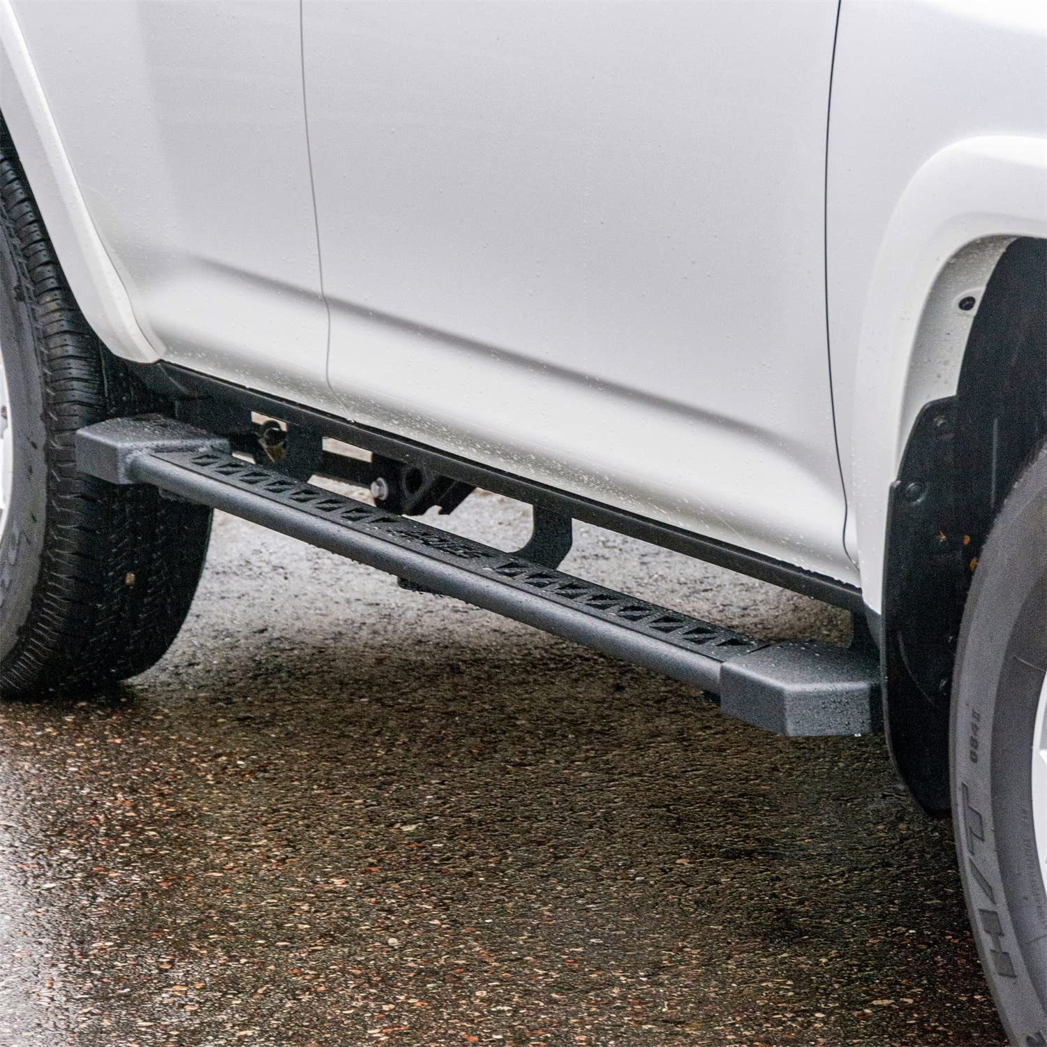 Toyota 4Runner ARIES 2074150 Black Steel Rocker Step Guard Running Boards, Select
