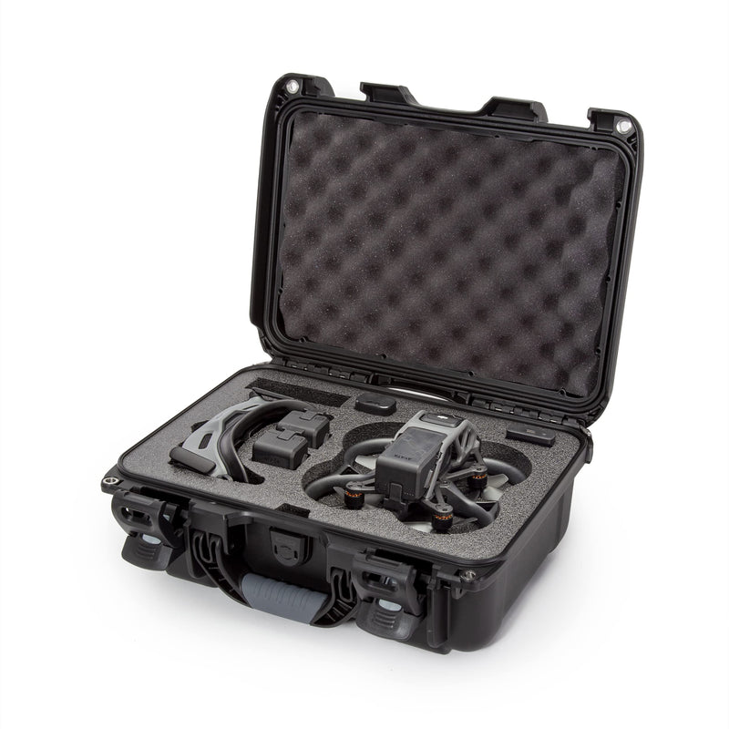 Waterproof Nanuk 915 Hard Case with Foam Insert for DJI Avata FPV Unit, Goggles and Controller - Black (915S-080BK-0A0-C0778)