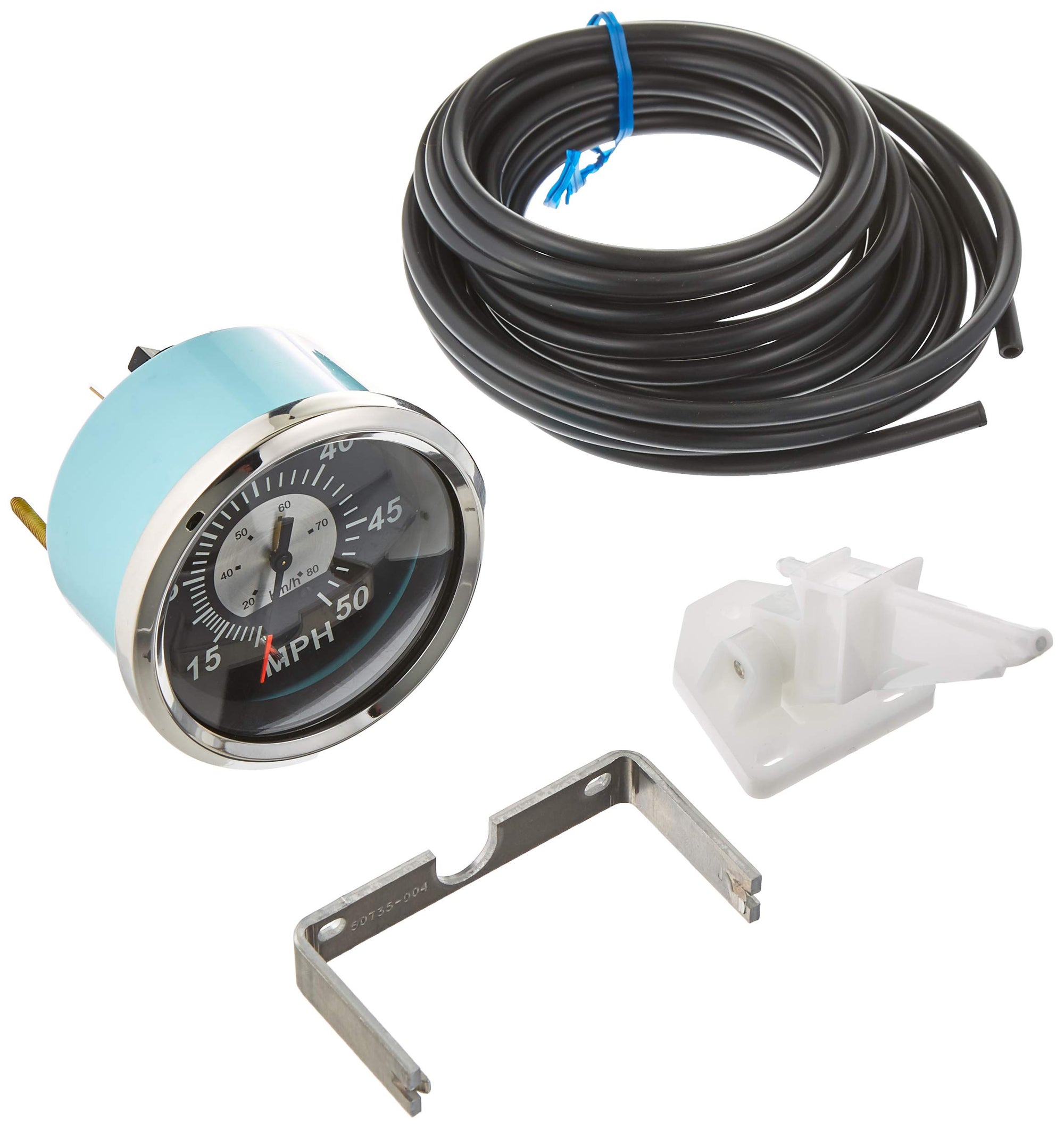 3" Sierra Black Speedometer 68960P