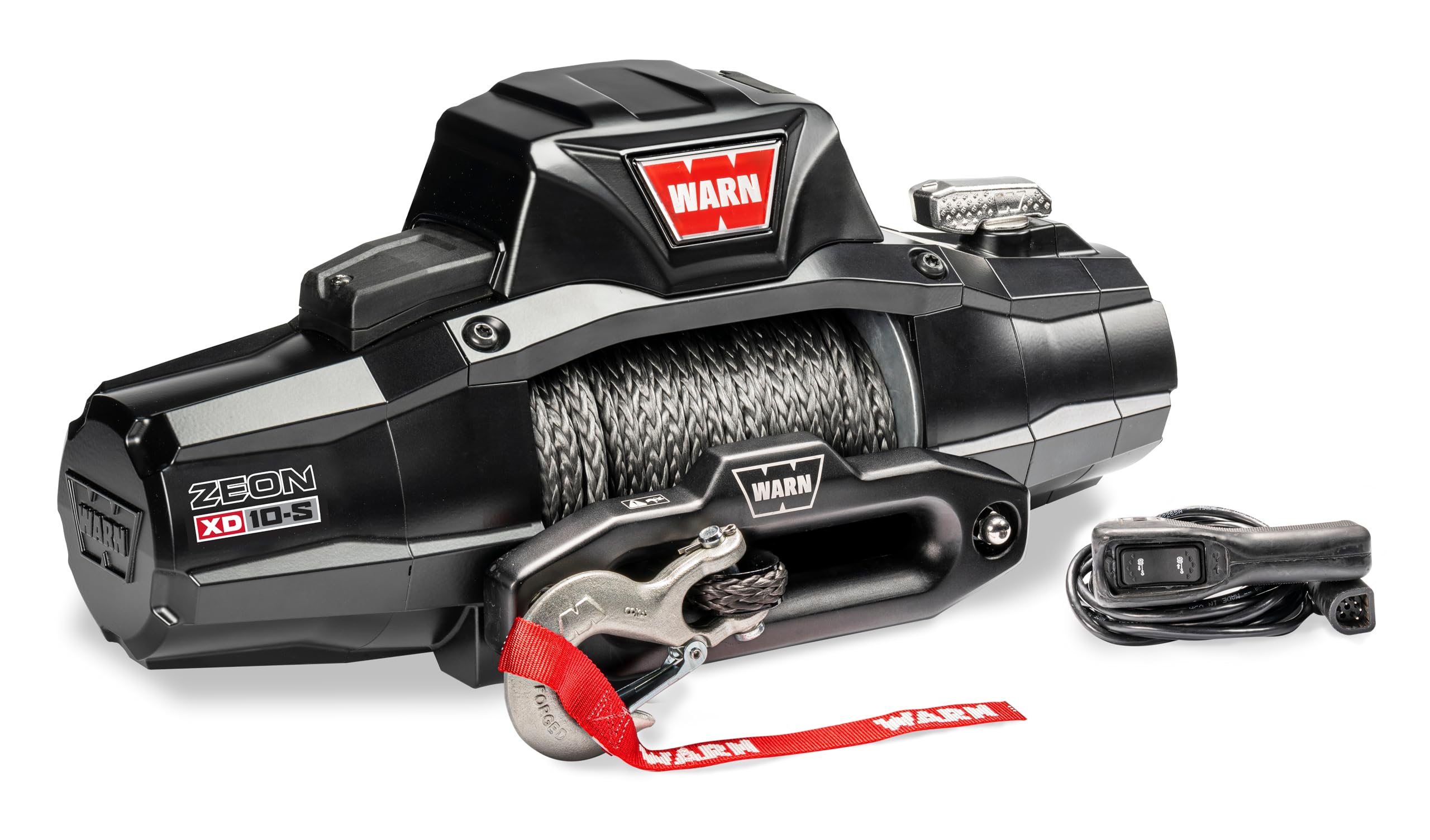 Zeon XD WARN 110010 10-S Convertible Winch Kit with Hub Wireless & Wired Remote - 10,000 lb Capacity