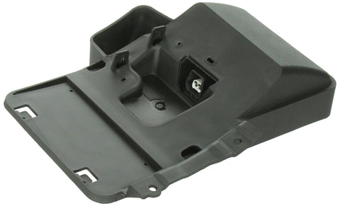 Automotive Crown License Plate Bracket Body, Black