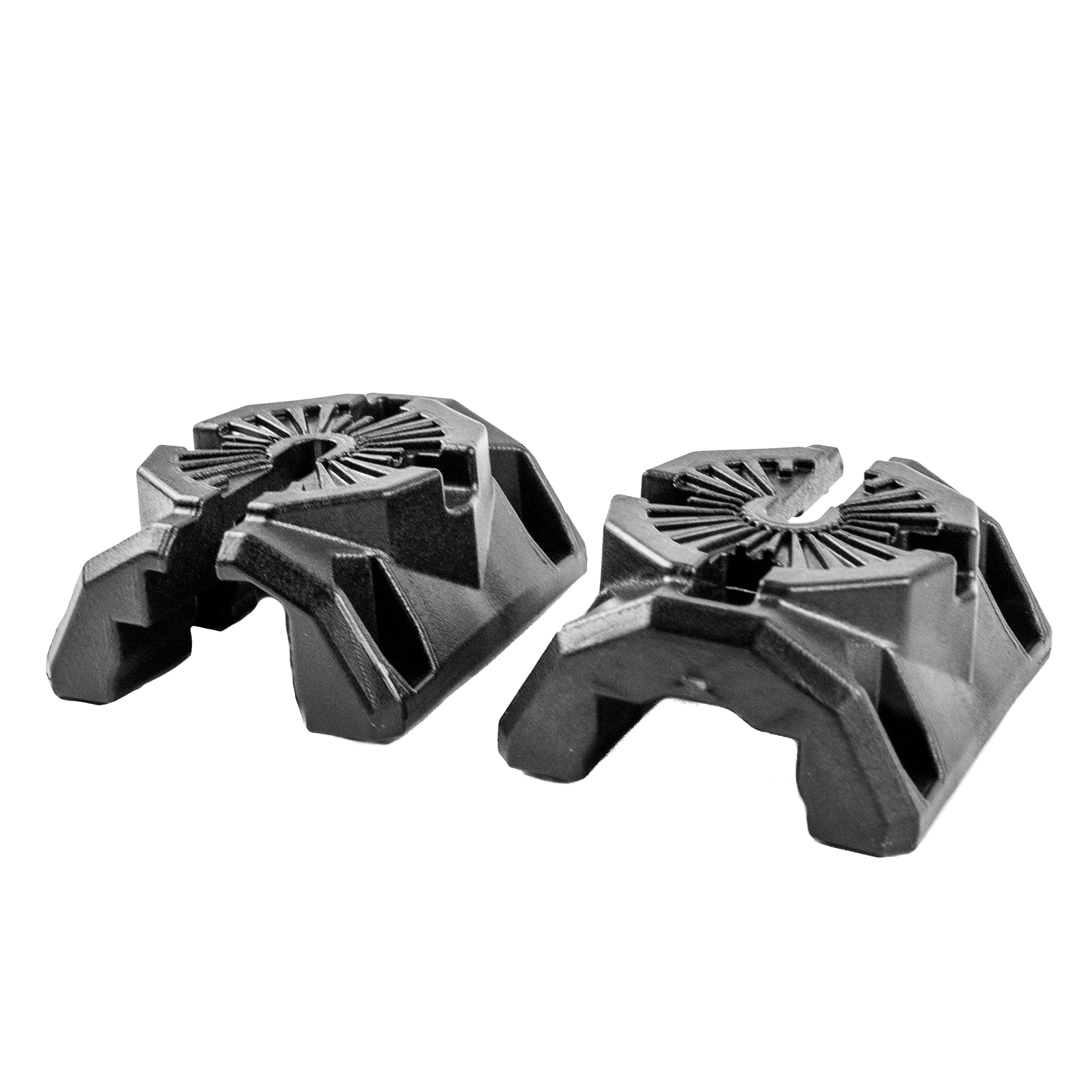 MightyMount Duo Rail Adapter, YakAttack Black - Single Pack, Compatible with Hobie H-Rail (MMBC-1003) | Kayak Fishing Accessories