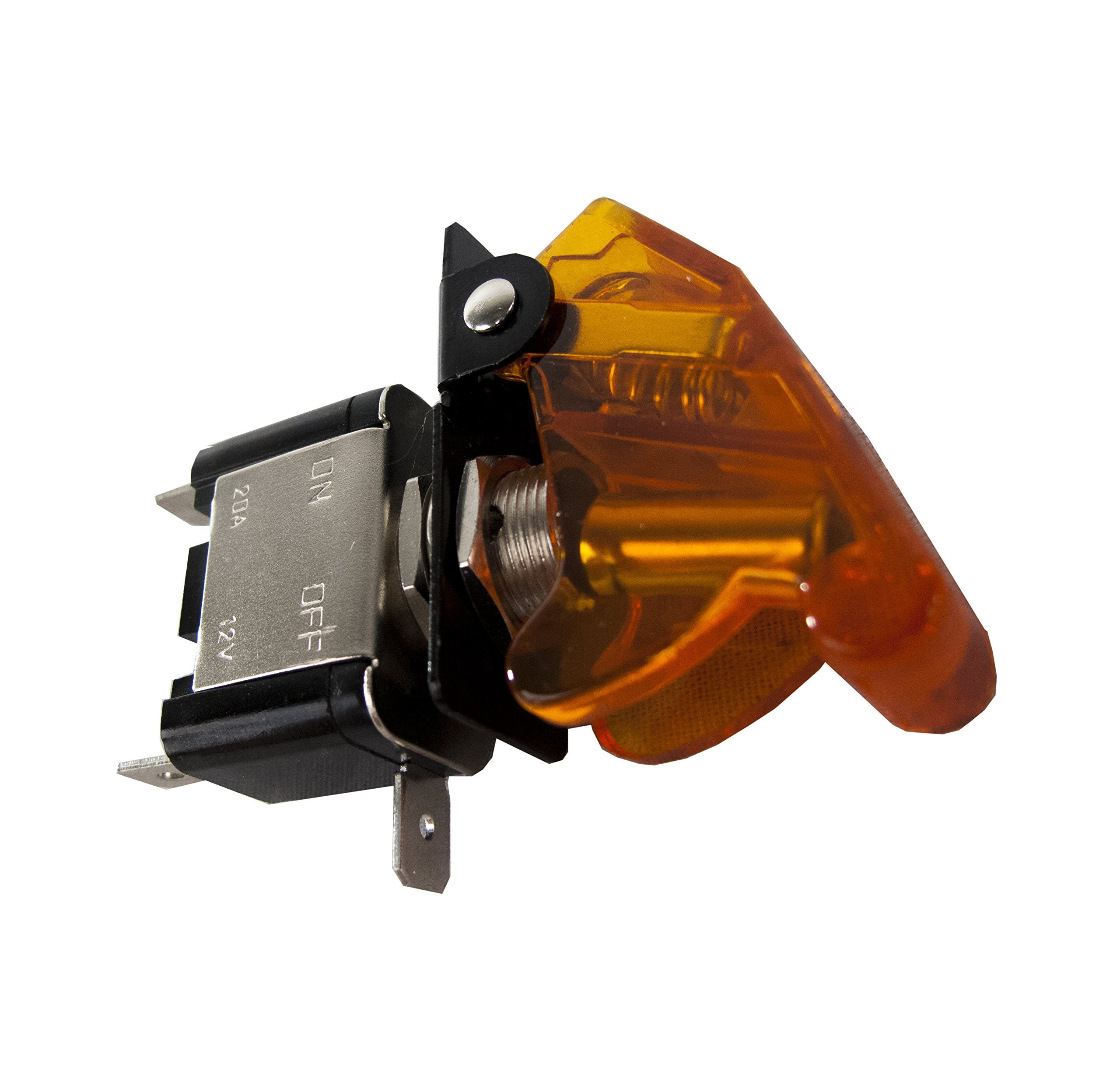 LED Toggle Switch Race Sport (RS-12V-YELLOW)