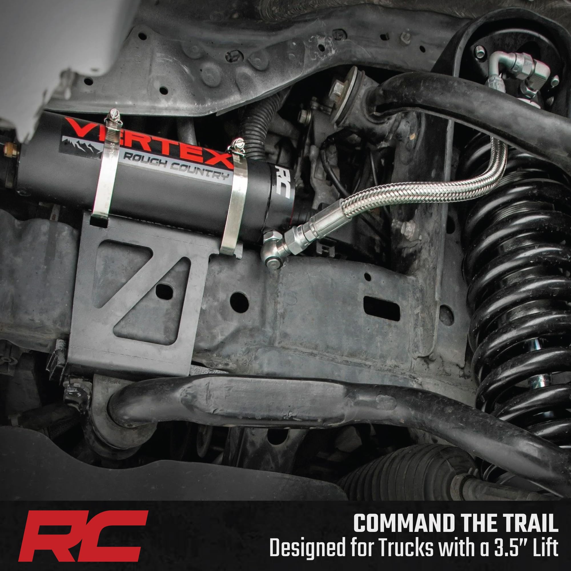 3.5" Rough Country Adjustable Vertex Coilovers for 2022-2024 Tundra 4WD - 689049
