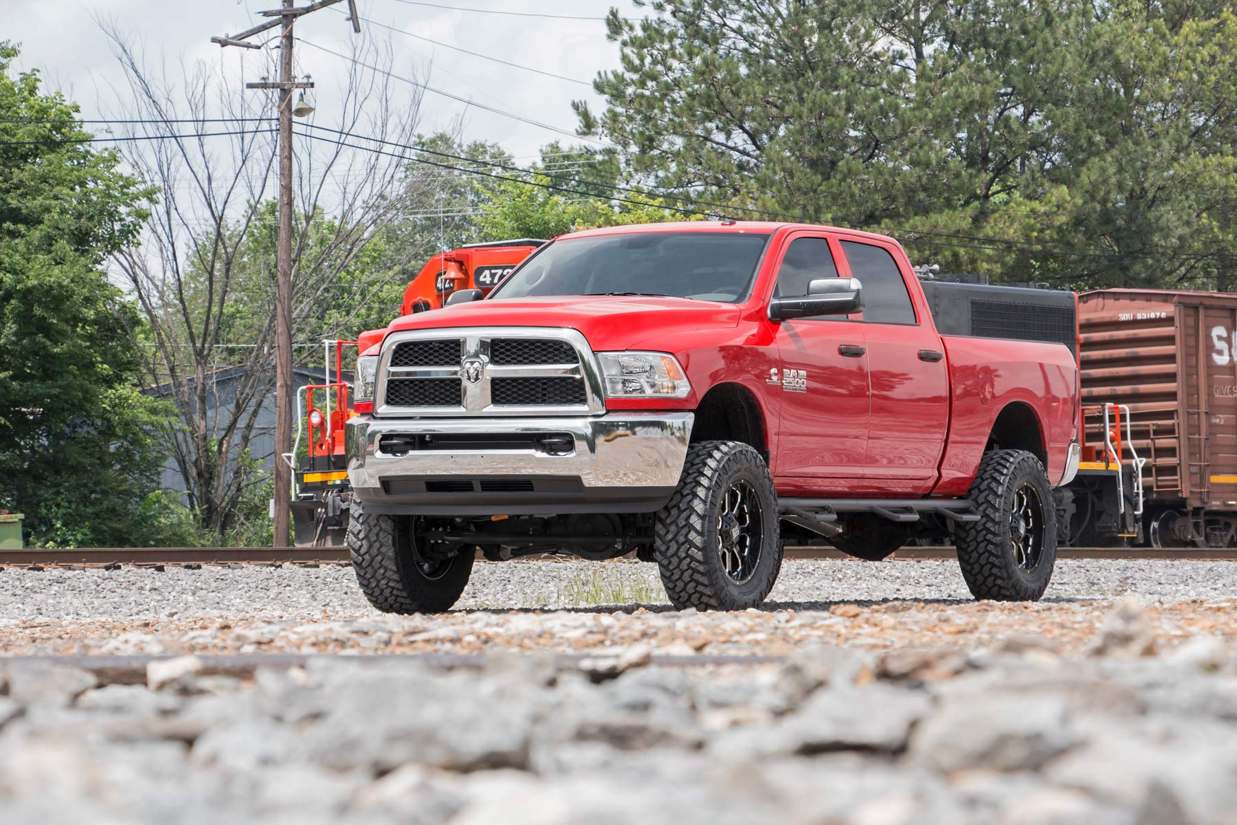 5" Suspension Lift Kit Rough Country for 2014-2018 Ram 2500 4WD | Gas - 373.20