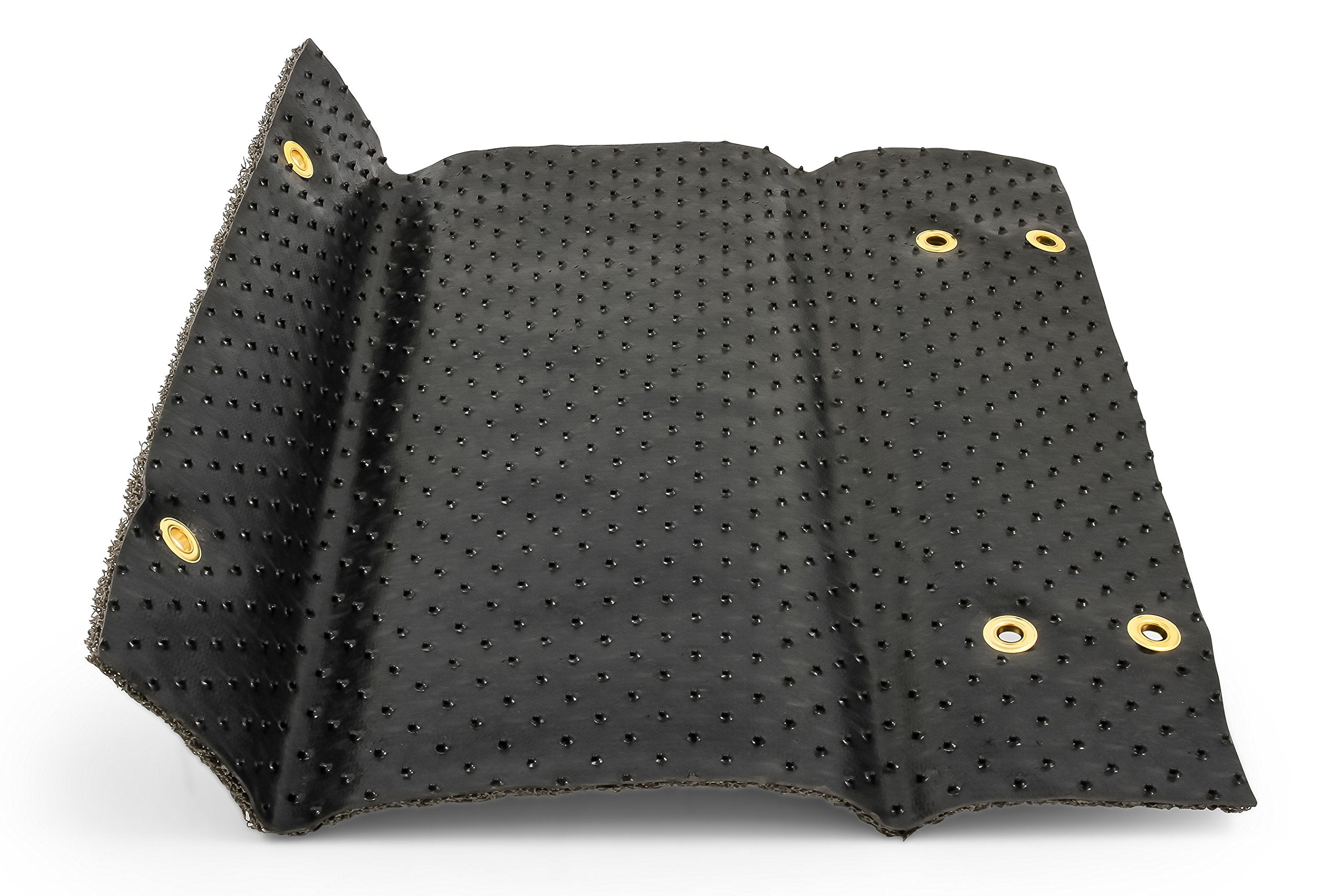 Gray Camco Premium Wrap Around RV Step Rug (PVC Material (17.5" x 18"))