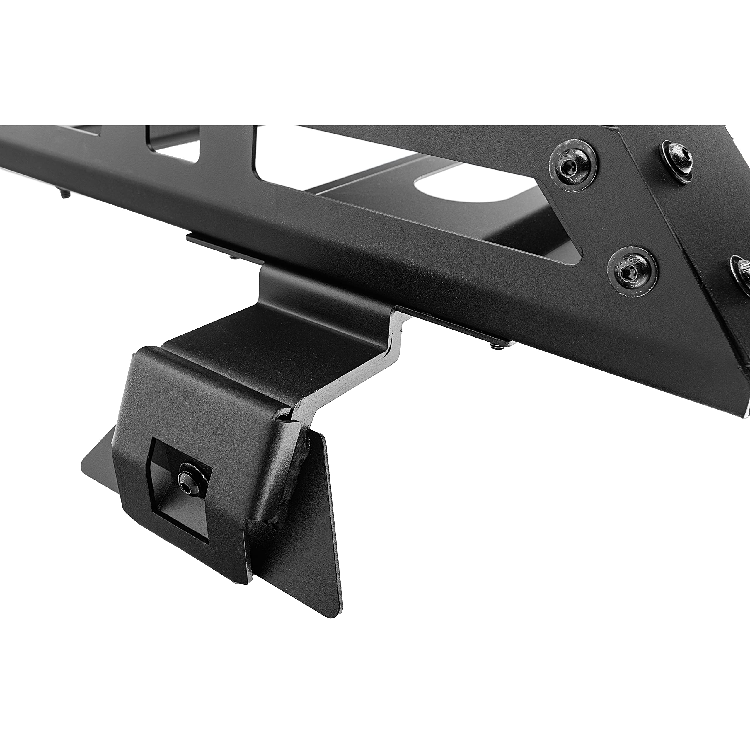 Rugged Ridge Roof Rack for Jeep Wrangler/Gladiator w/ Basket | Low-Profile Design | 11703.05 | Fits 2018-2025 Jeep Wrangler JL 2-Door; 2020-2025 Jeep Gladiator JT w/ Hard Top