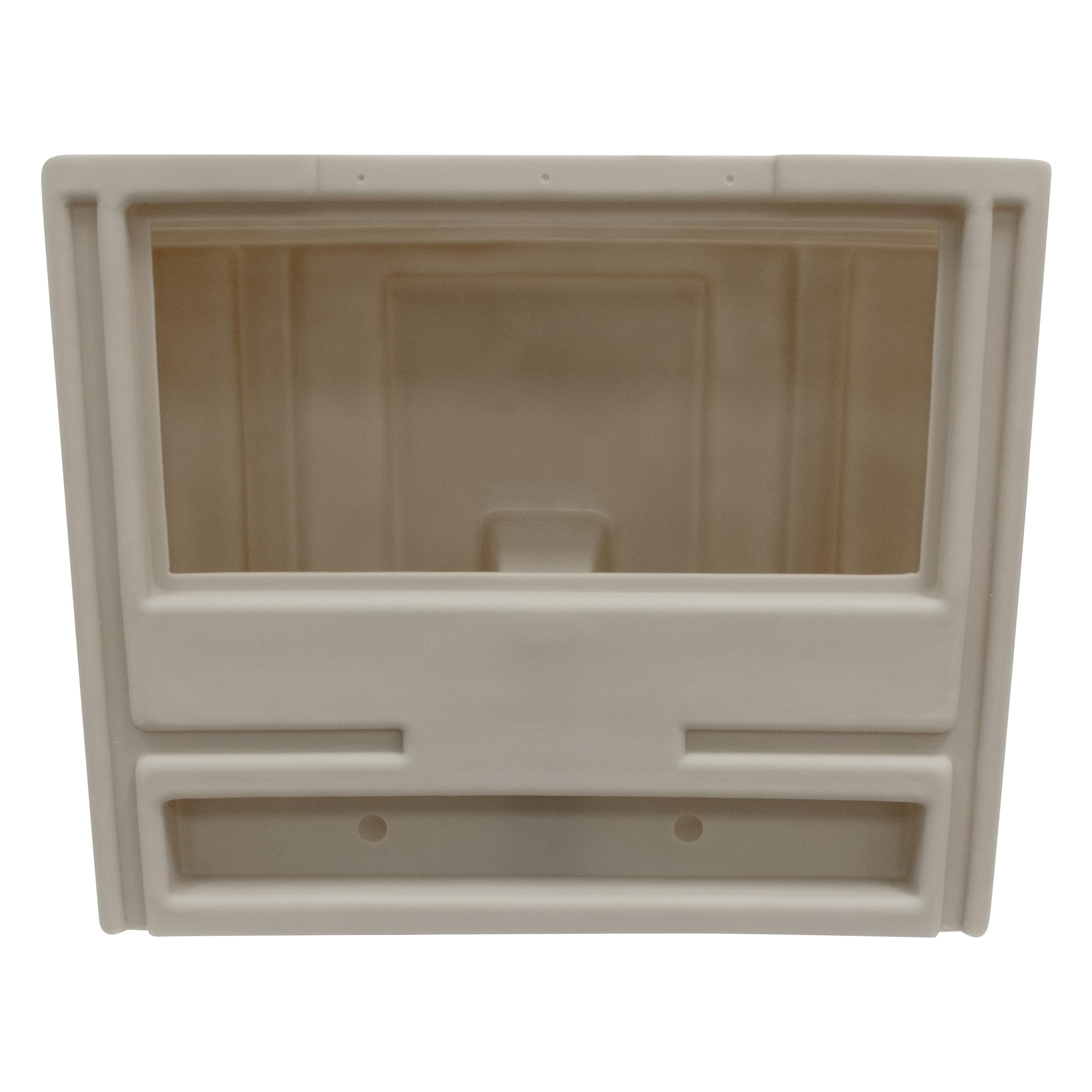 Premier Series Wise BM1143-1B-990 Pontoon 27-Inch Bench Base Only, Platinum