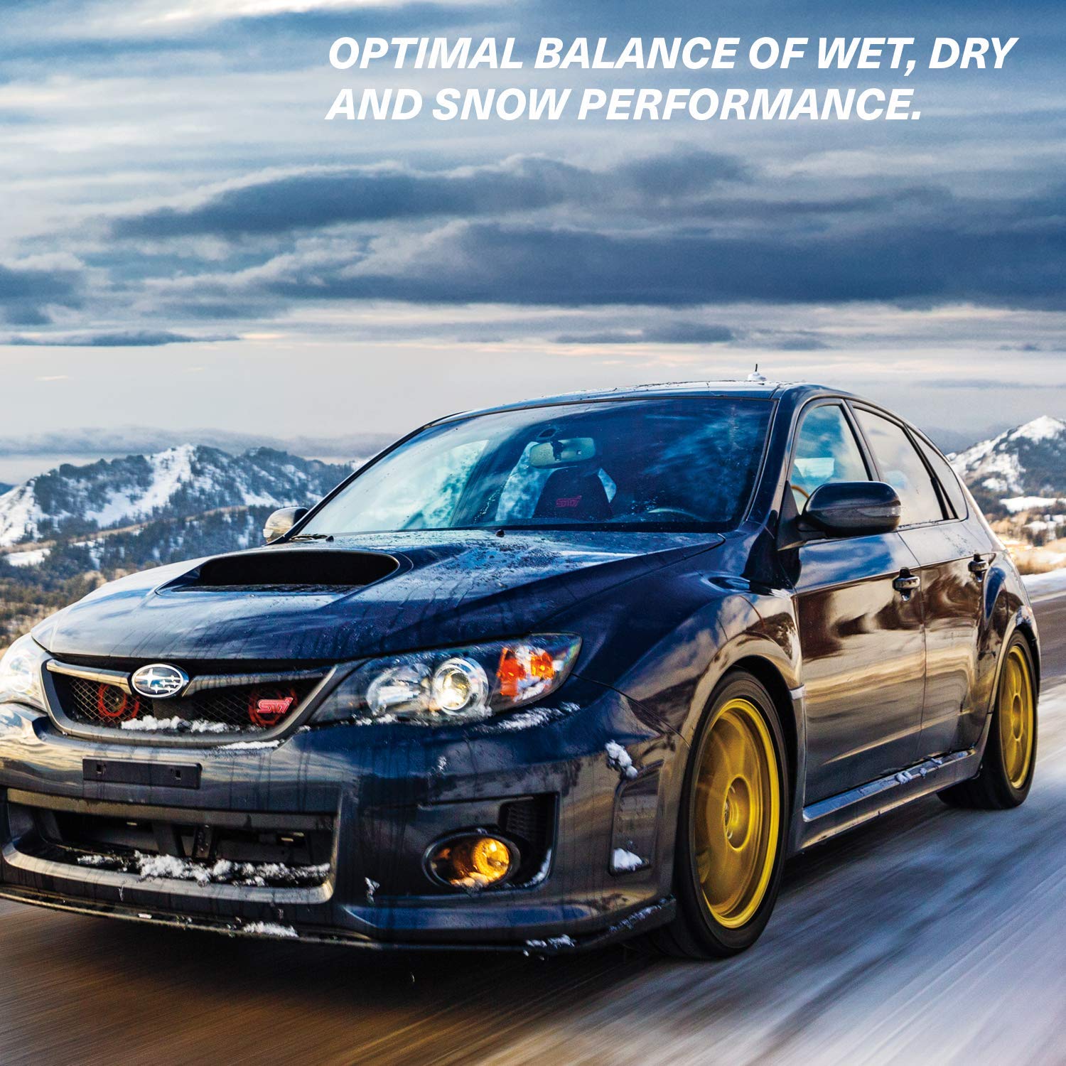 G-Force Comp-2 A/S Plus BFGoodrich All-Season Radial Car Tire for Ultra-High Performance, 225/55ZR16 95W