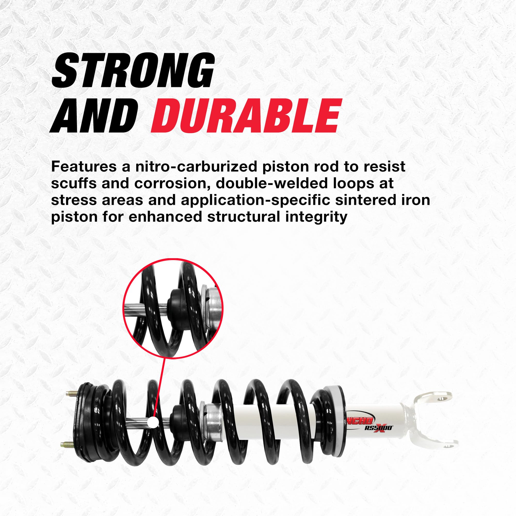 RS551767 Rancho RS5000X Loaded Suspension Strut and Coil Spring Assembly