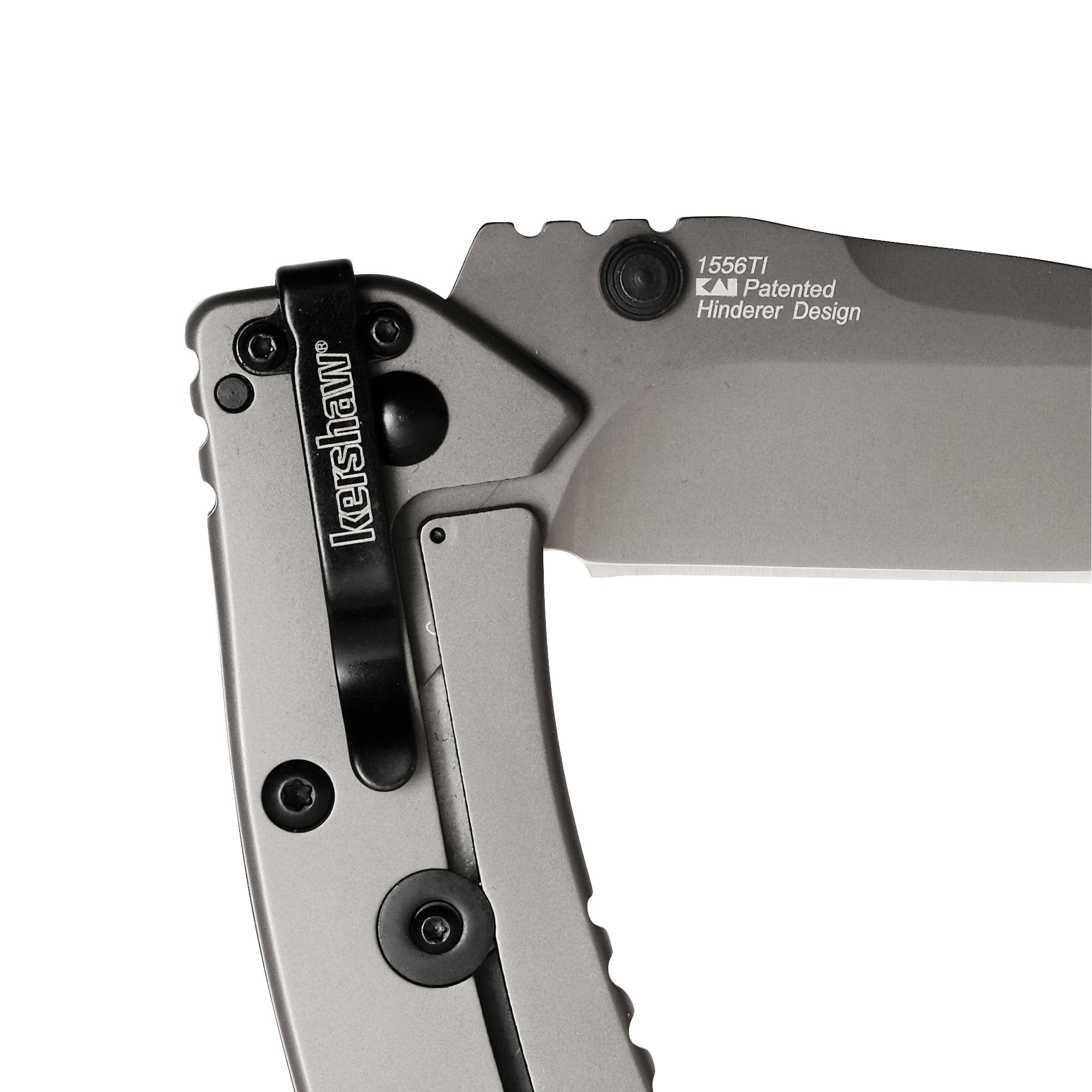 Kershaw Cryo II XL Pocket Knife, 3.25" 8Cr13MoV Steel Titanium-Coated Blade, Assisted Everyday Carry Pocket Knife