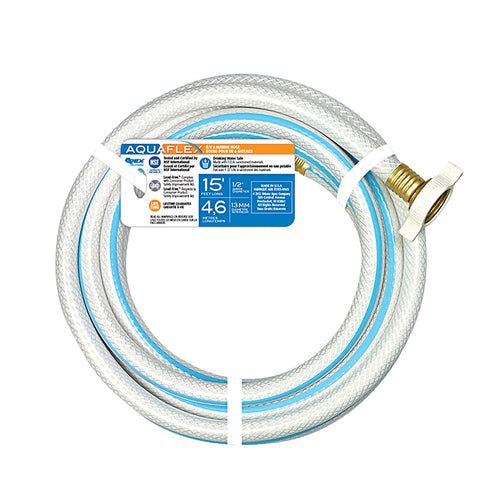 AquaFlex Teknor Apex RV/Marine Hose - 1/2" x 15'