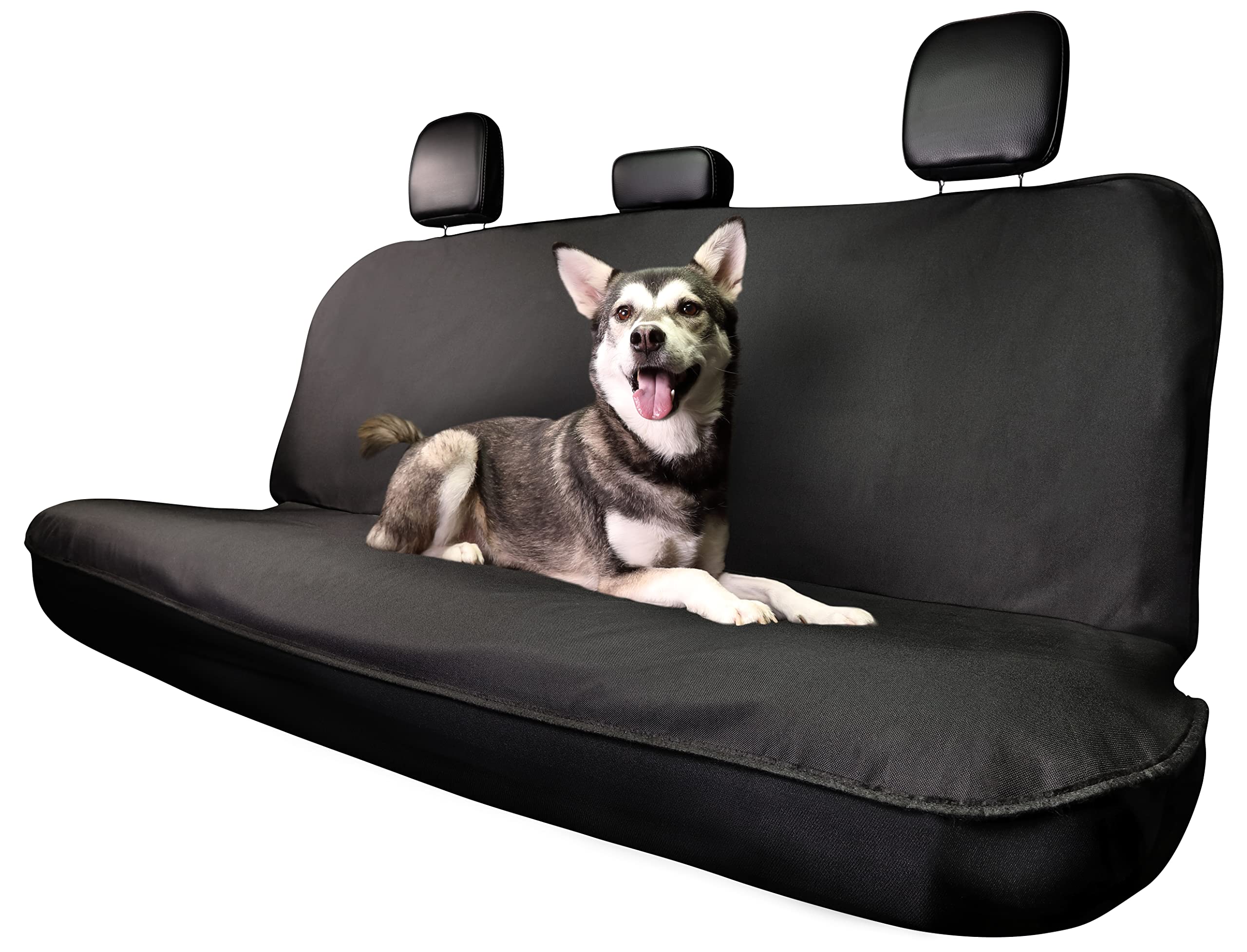 Fia Sem-Custom Fit PC701 Rear Seat Pet Cover - Polyester (Black)