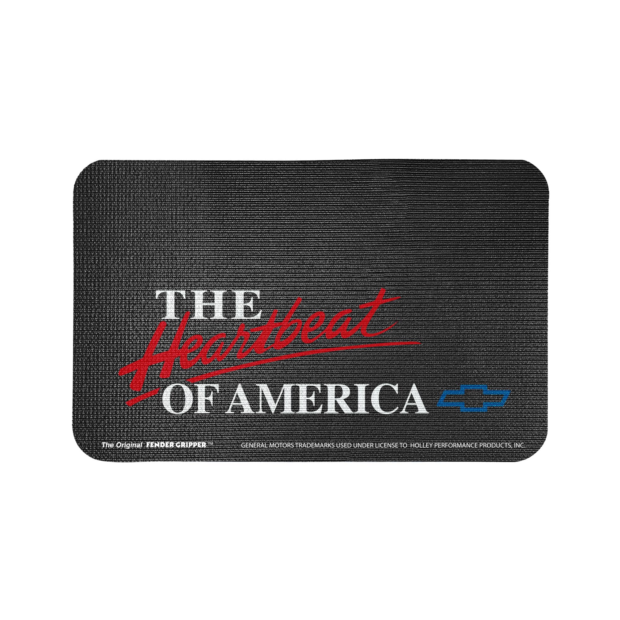 Chevrolet Heartbeat of America Logo Fender Gripper Fender Cover | Officially Licensed by General Motors | Universal Fit | Standard Size 22" X 34" | FG2005