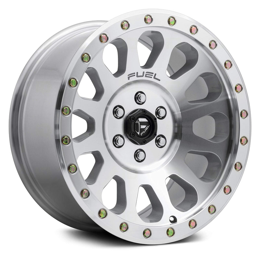 Off-Road FUEL Vector D647 Wheel, 17x9 with 5 on 5 Bolt Pattern - Machined - D64717907345