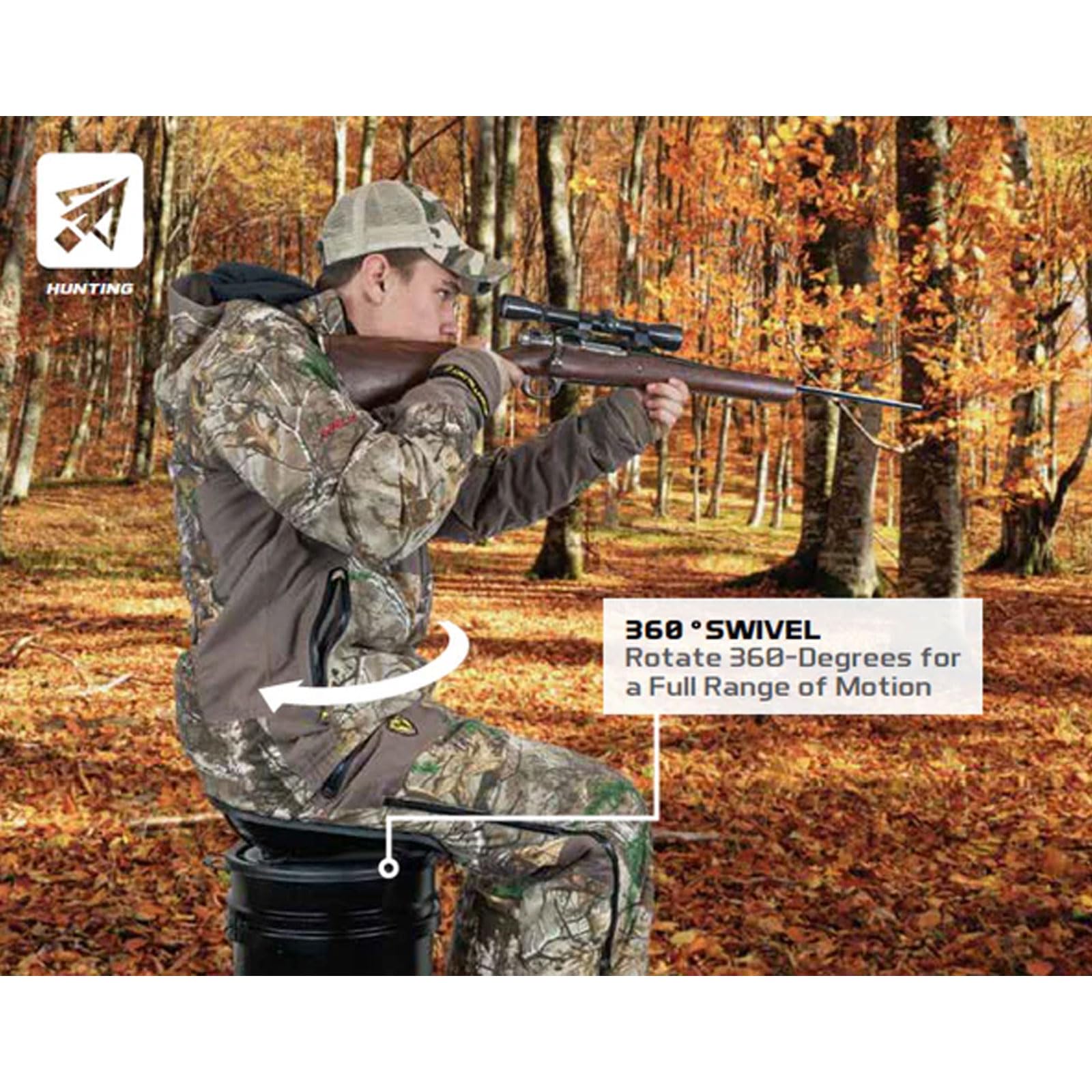 360 Degree Hawk Treestands Ergo Buck Seat