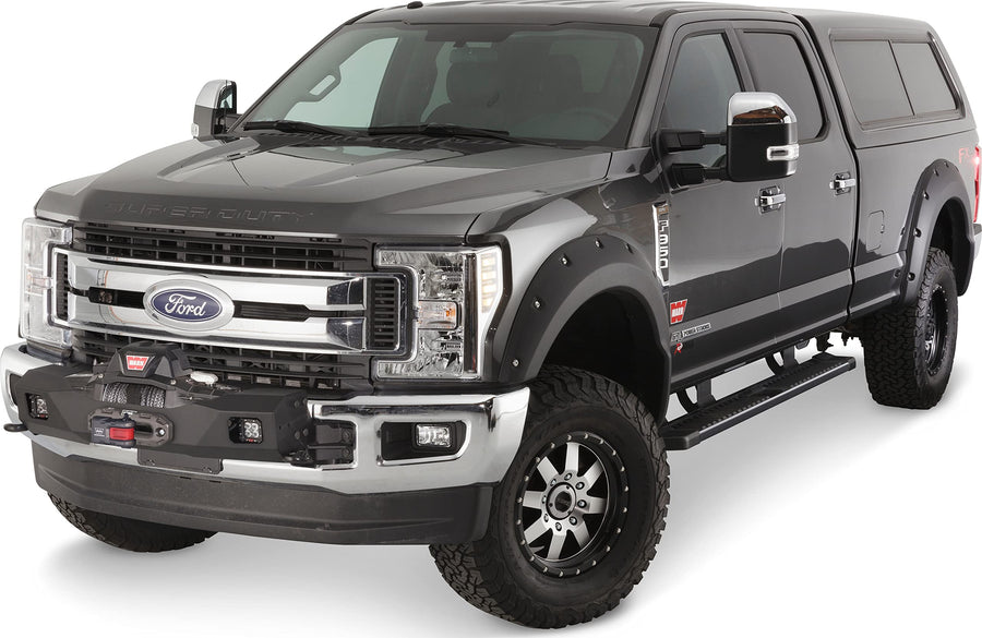 Trans4mer Gen III WARN Winch Mounting Bracket Kit for Large and Mid-Frame Winches, Fits: Ford SD F-250/F-350/F-450/F-550 (2017-2022)