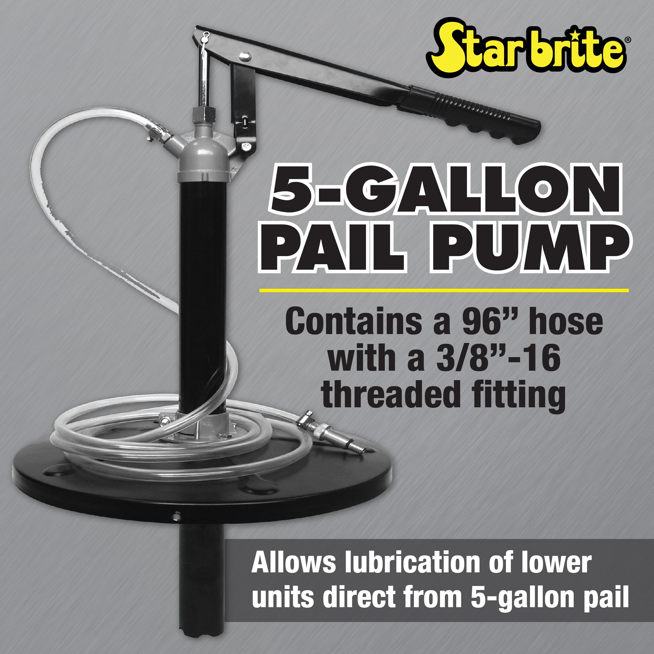 Lower Unit Pail Pump STAR BRITE (027405)