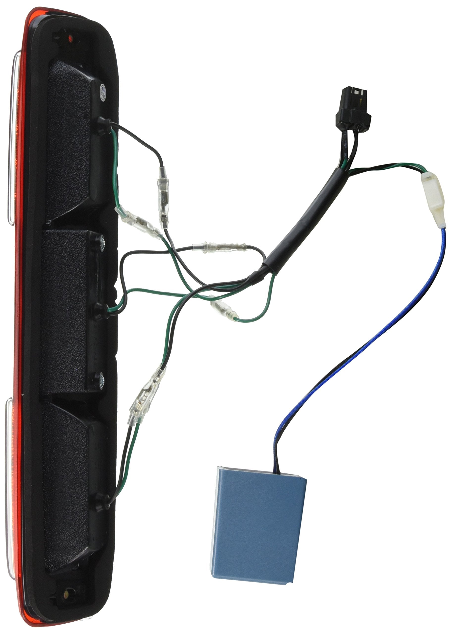 Brake Light Xtune BKL-JH-CSIL99-LED-RC (Chevy Silverado 99-06 / GMC Sierra 99-06 LED 3RD - Red/Clear)