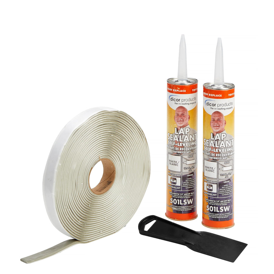 Dicor Seal-Tite RA230KIT Rooftop Accessory Installation Kit for RV Roofing