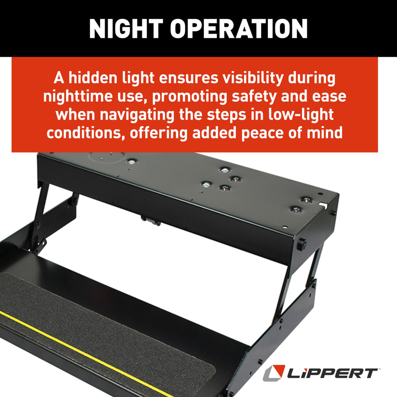 28 Series Kwikee Step Assembly with Logic Control Unit and No Switch Kit